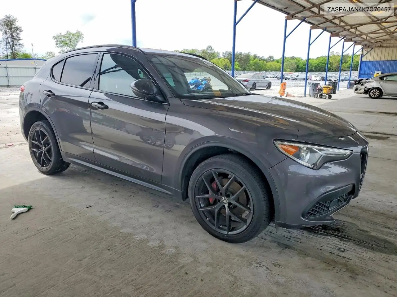 2019 Alfa Romeo Stelvio VIN: ZASPAJAN4K7C70457 Lot: 48999206