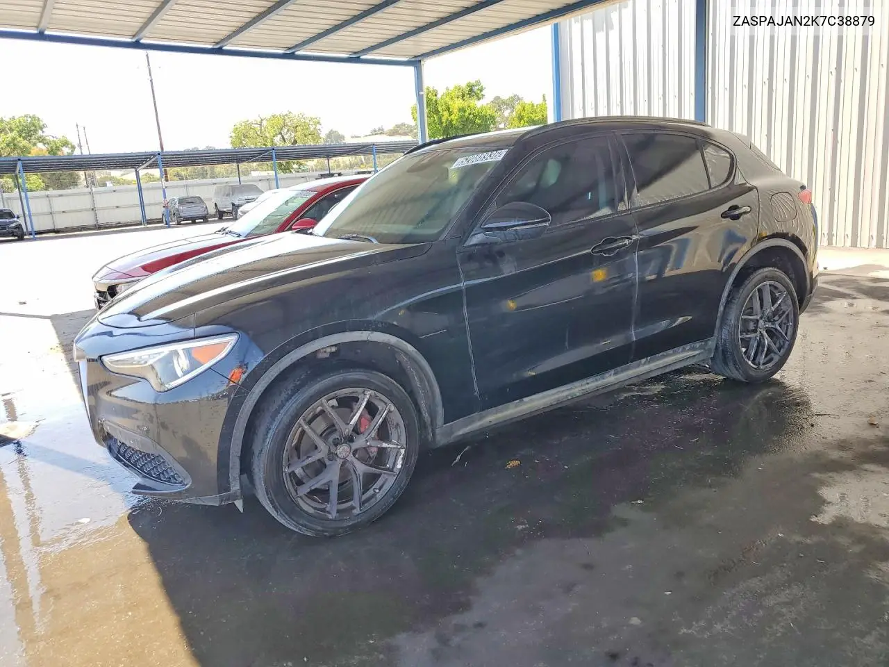 2019 Alfa Romeo Stelvio VIN: ZASPAJAN2K7C38879 Lot: 52088936