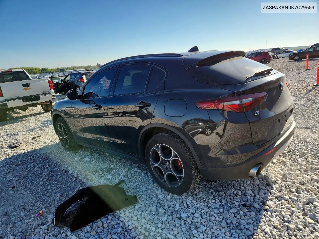 2019 Alfa Romeo Stelvio VIN: ZASPAKAN0K7C29653 Lot: 52661176
