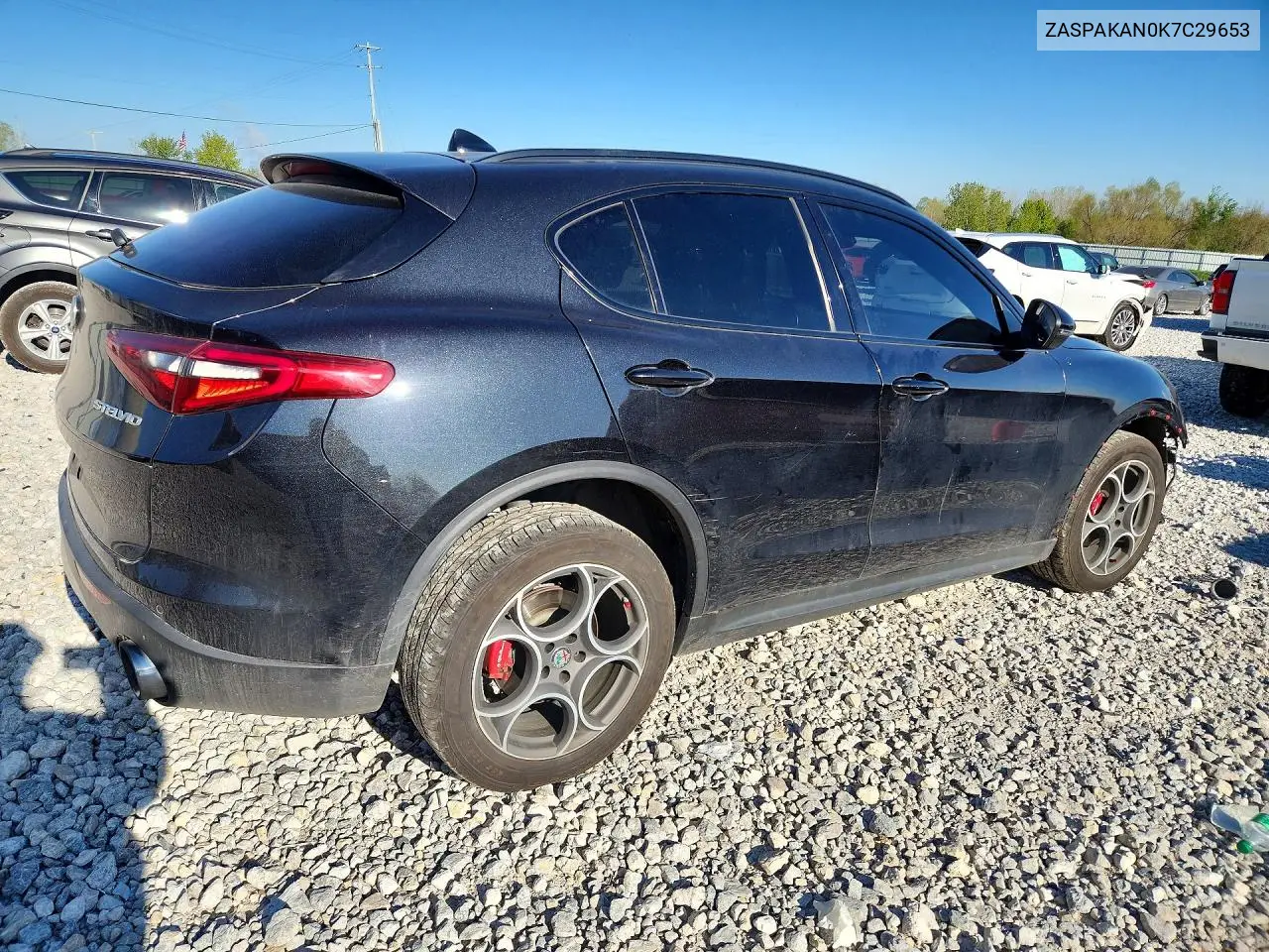 2019 Alfa Romeo Stelvio VIN: ZASPAKAN0K7C29653 Lot: 52661176