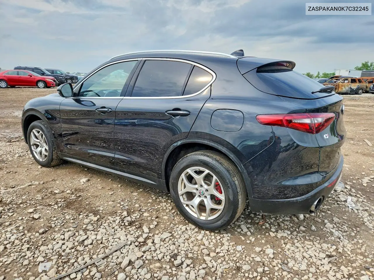2019 Alfa Romeo Stelvio VIN: ZASPAKAN0K7C32245 Lot: 56250536