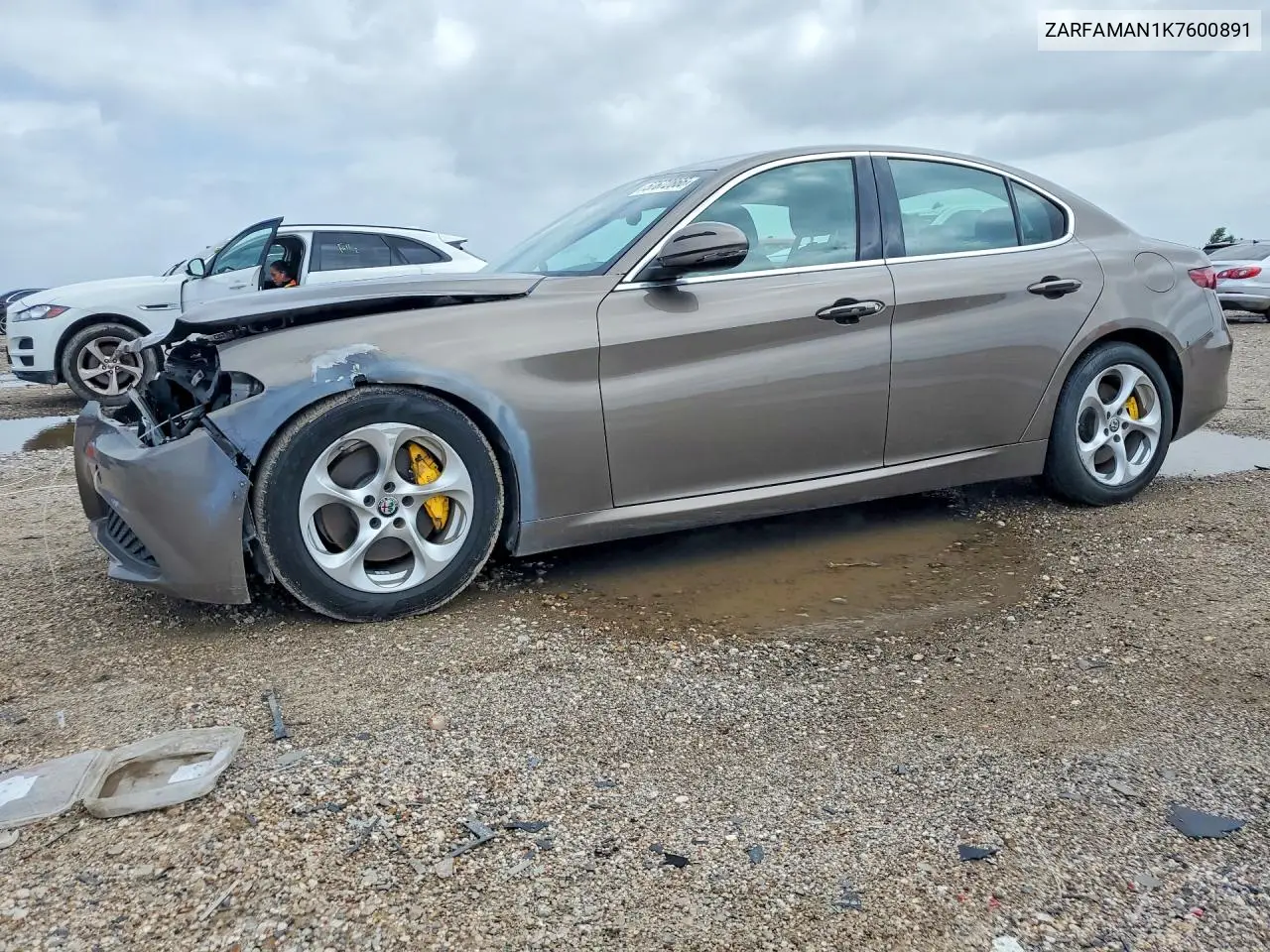2019 Alfa Romeo Giulia VIN: ZARFAMAN1K7600891 Lot: 57672866