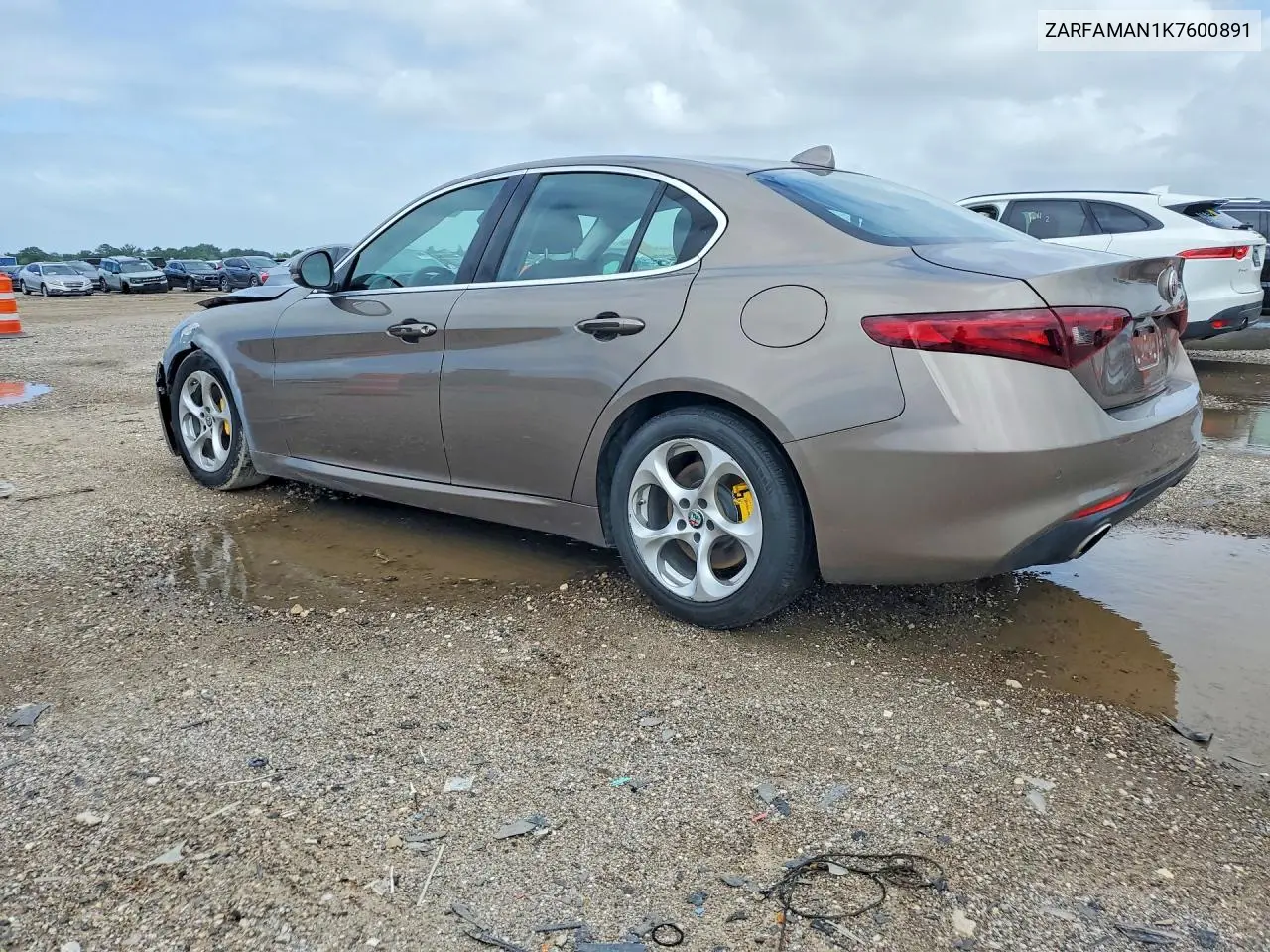2019 Alfa Romeo Giulia VIN: ZARFAMAN1K7600891 Lot: 57672866