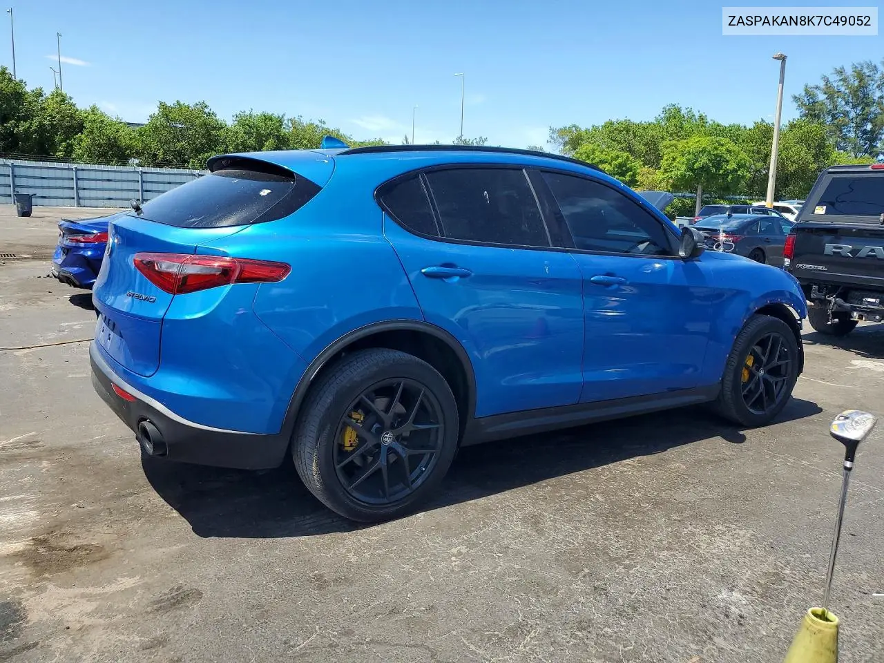 2019 Alfa Romeo Stelvio VIN: ZASPAKAN8K7C49052 Lot: 58272716