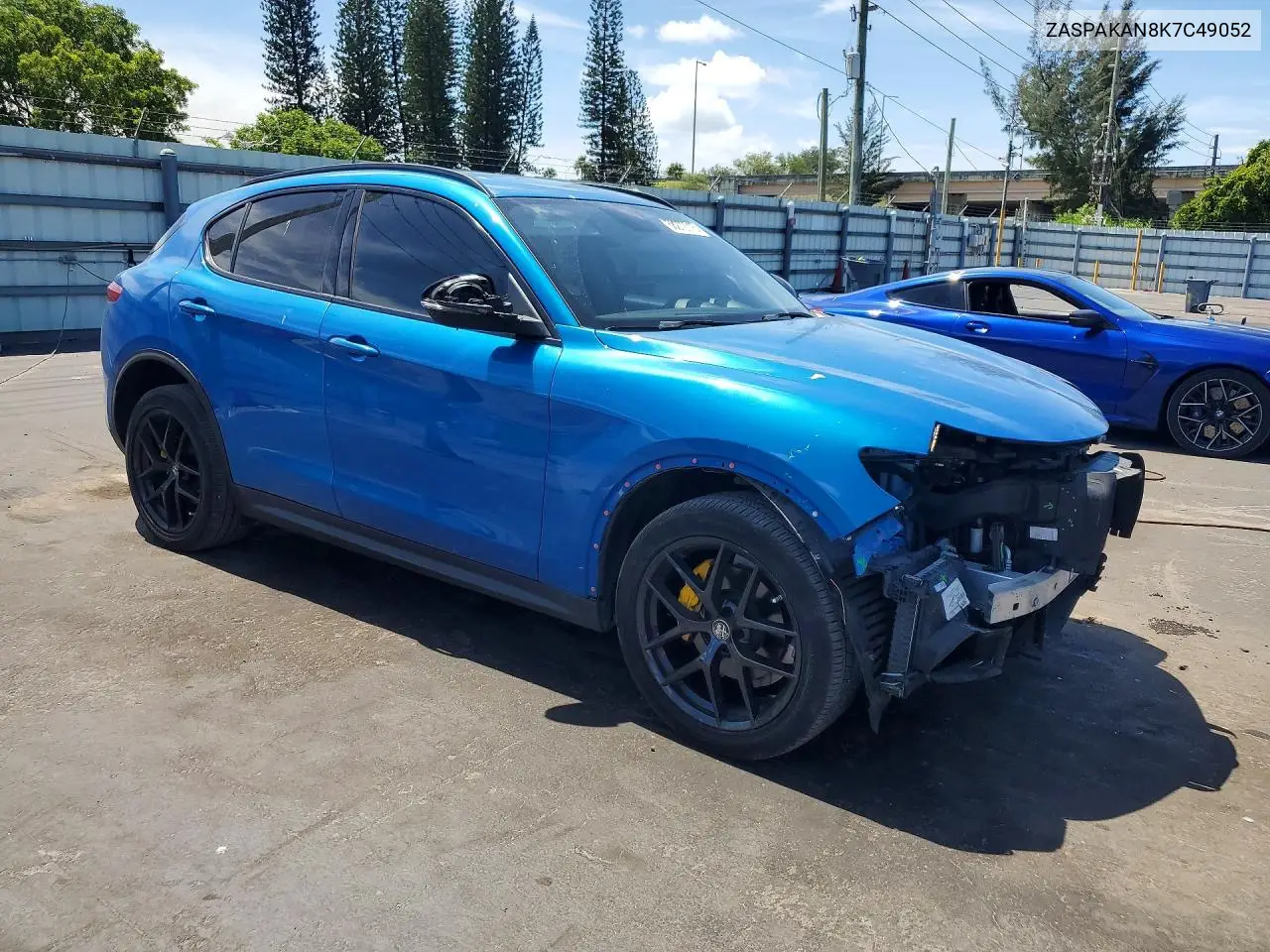2019 Alfa Romeo Stelvio VIN: ZASPAKAN8K7C49052 Lot: 58272716