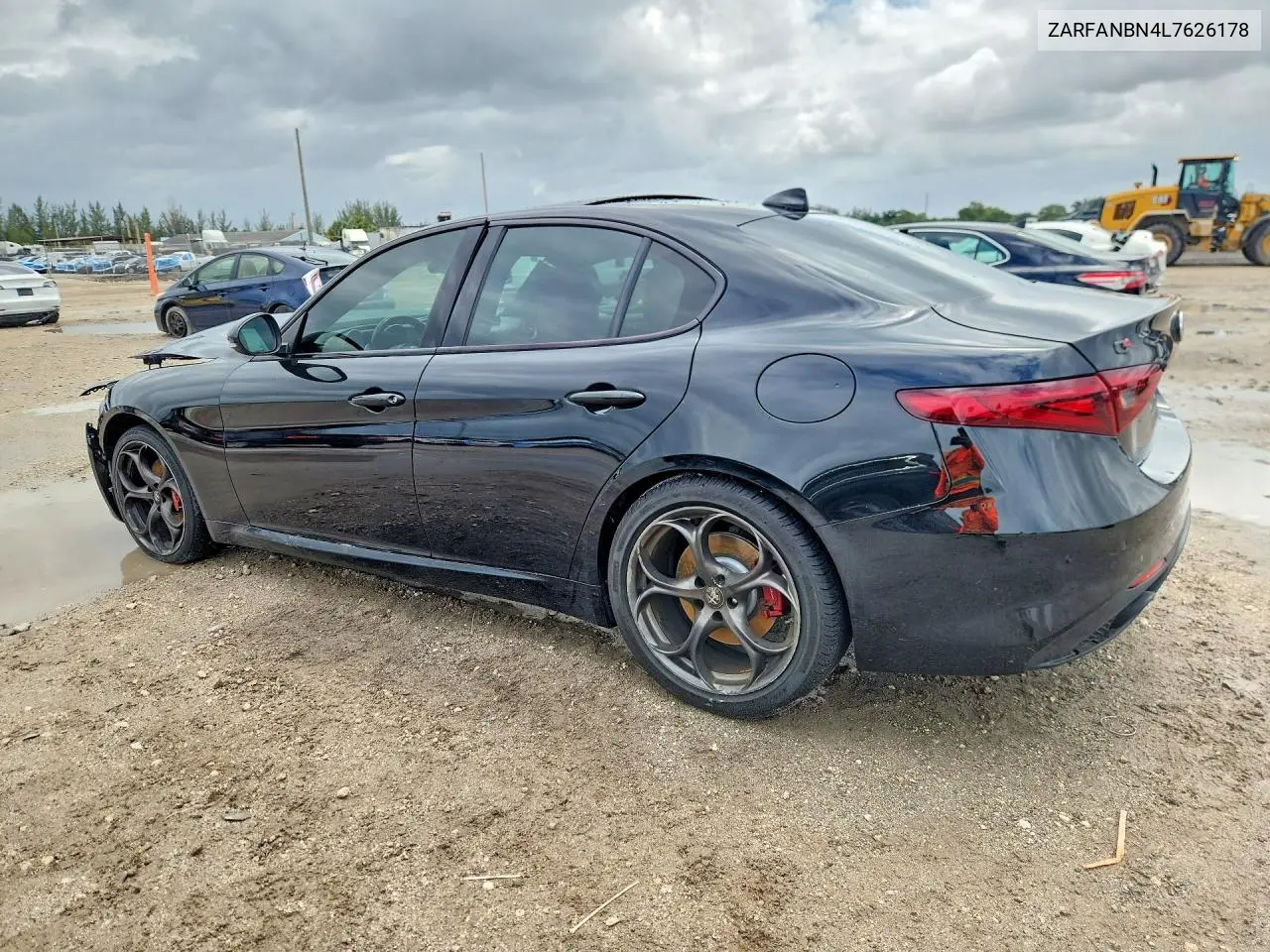2020 Alfa Romeo Giulia Ti VIN: ZARFANBN4L7626178 Lot: 51616426