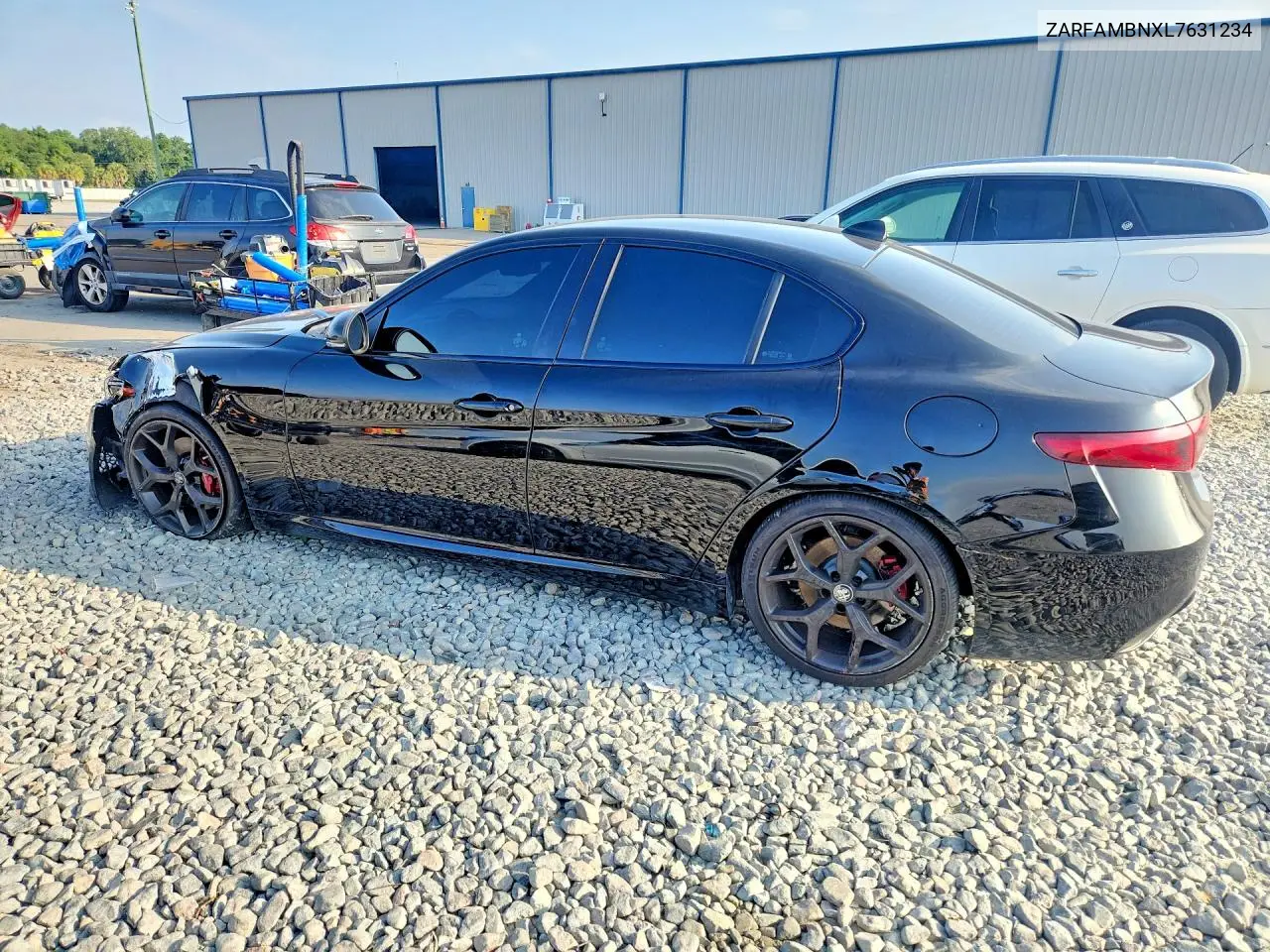 2020 Alfa Romeo Giulia Ti VIN: ZARFAMBNXL7631234 Lot: 52396956
