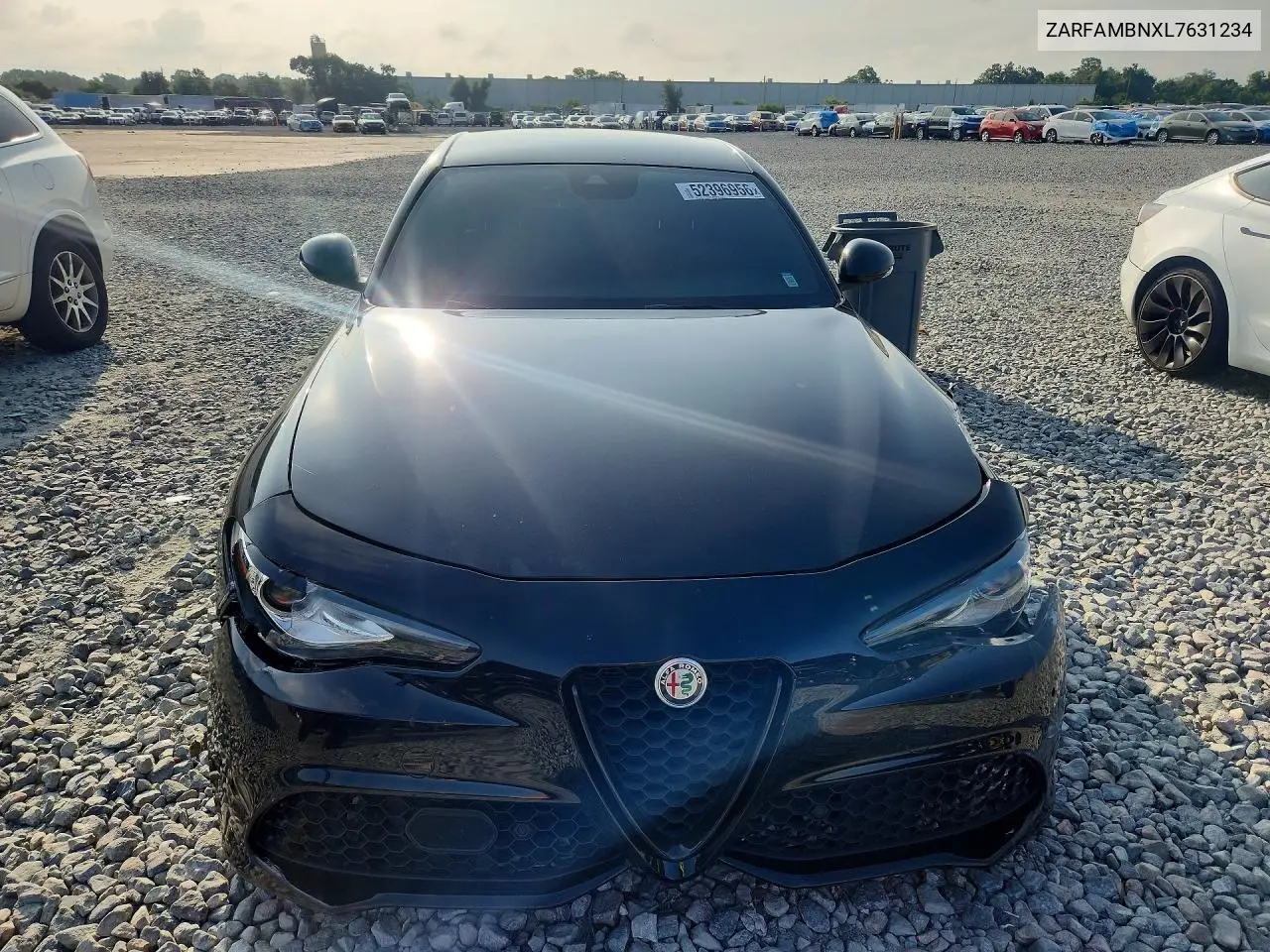 2020 Alfa Romeo Giulia Ti VIN: ZARFAMBNXL7631234 Lot: 52396956