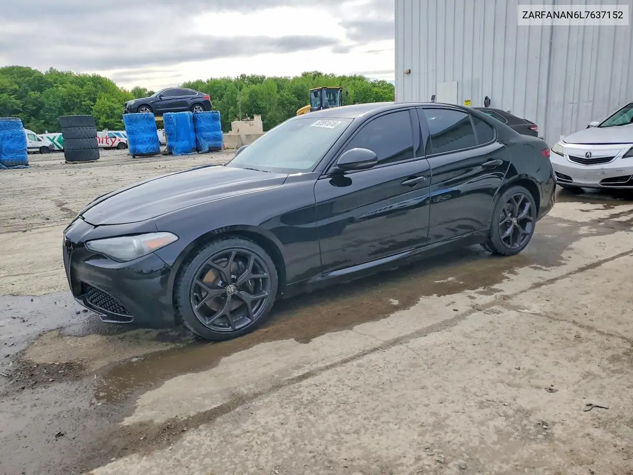 2020 Alfa Romeo Giulia VIN: ZARFANAN6L7637152 Lot: 52891616