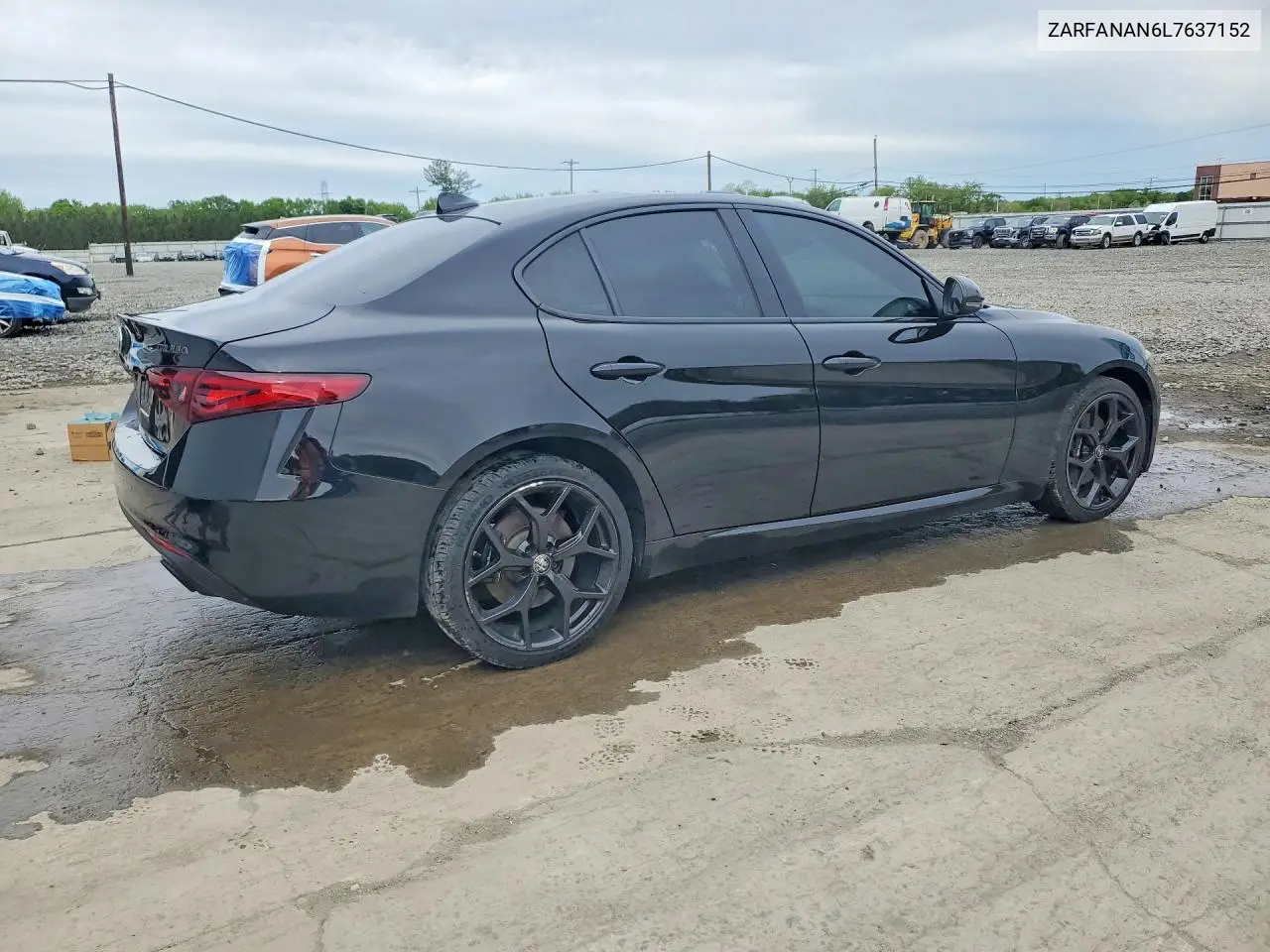 2020 Alfa Romeo Giulia VIN: ZARFANAN6L7637152 Lot: 52891616