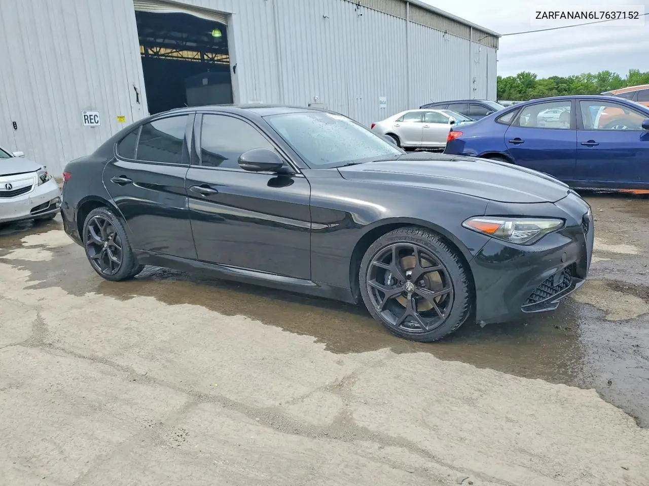 2020 Alfa Romeo Giulia VIN: ZARFANAN6L7637152 Lot: 52891616