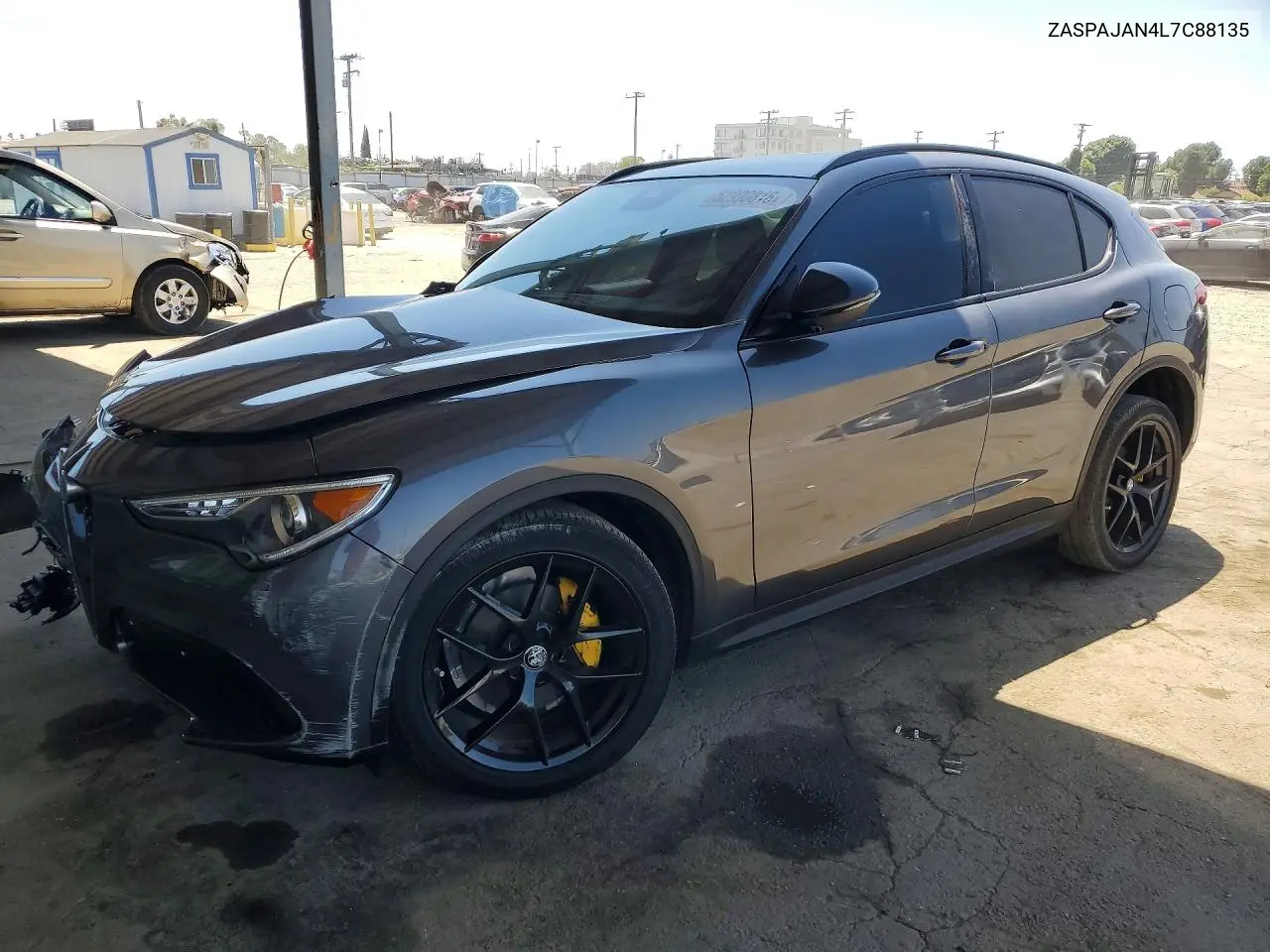 2020 Alfa Romeo Stelvio VIN: ZASPAJAN4L7C88135 Lot: 52990816