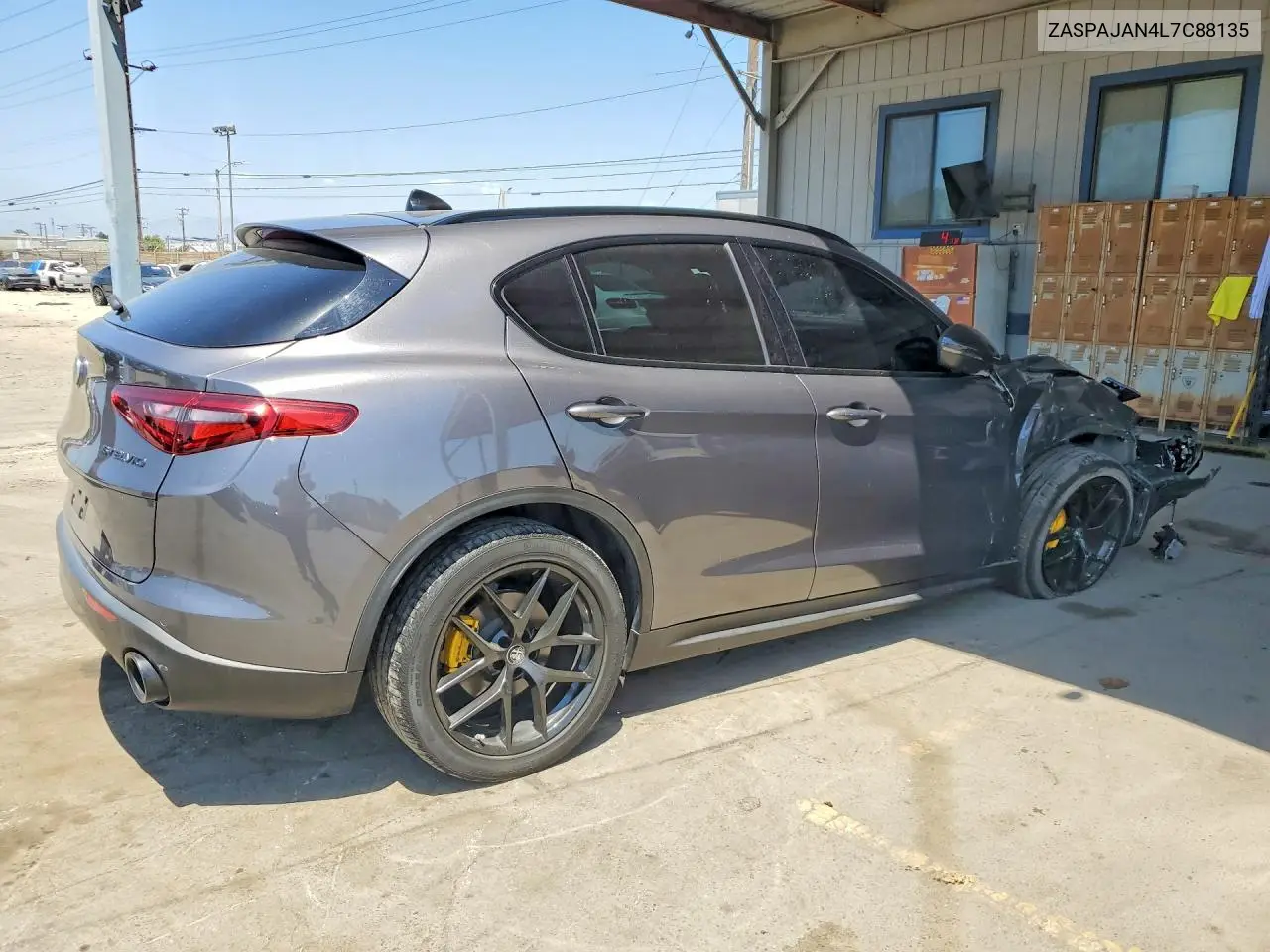 2020 Alfa Romeo Stelvio VIN: ZASPAJAN4L7C88135 Lot: 52990816