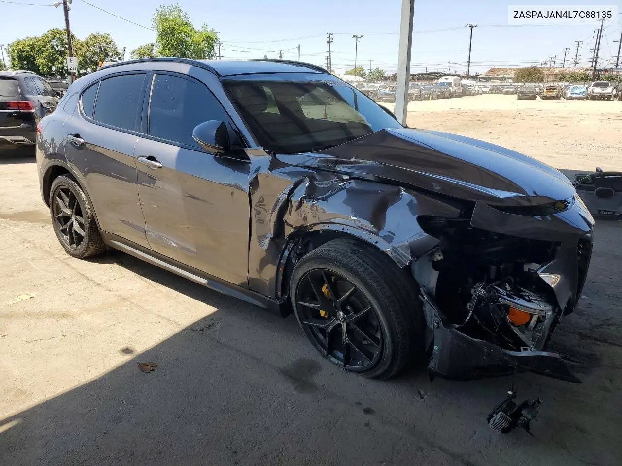 2020 Alfa Romeo Stelvio VIN: ZASPAJAN4L7C88135 Lot: 52990816