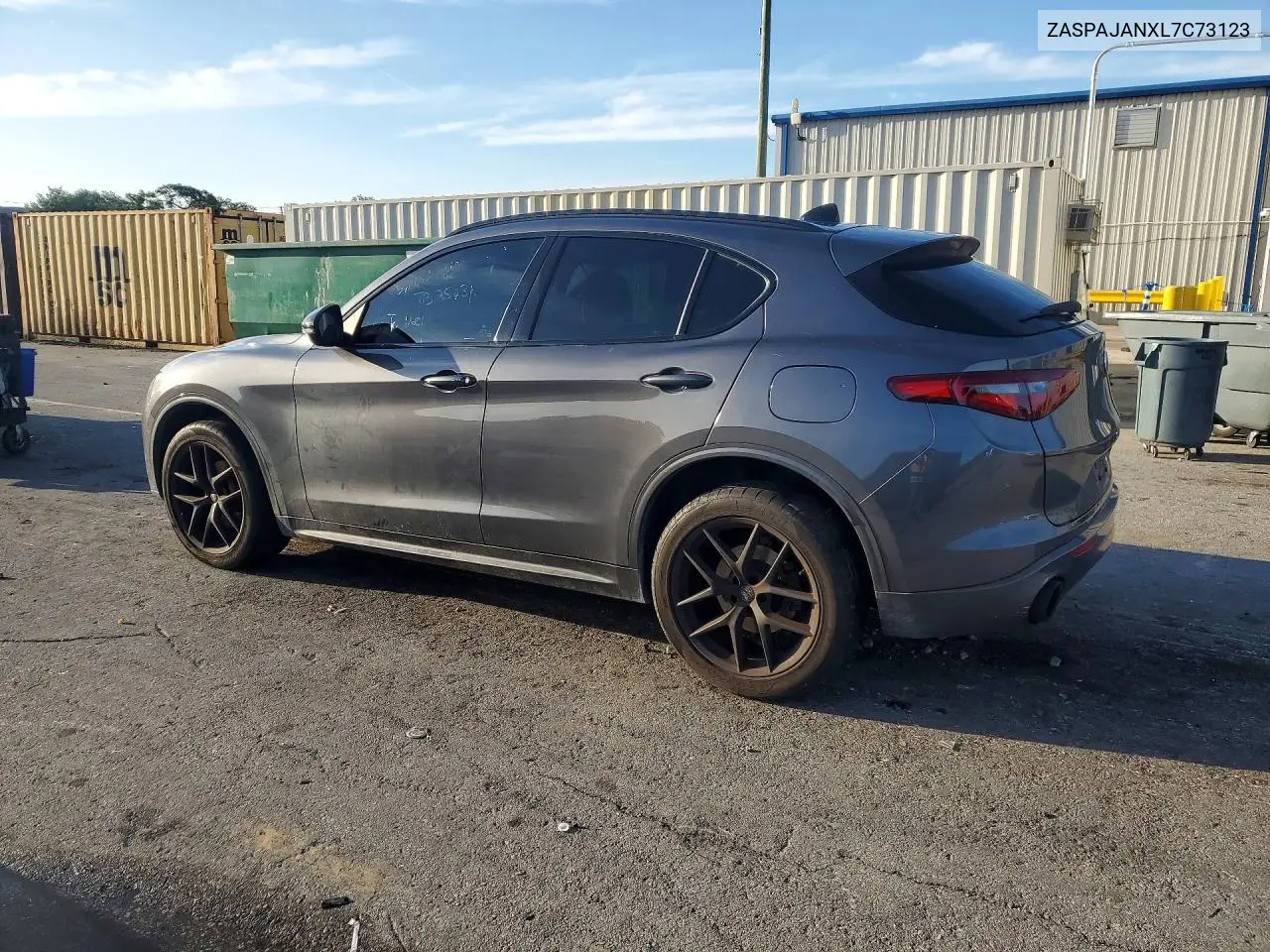 2020 Alfa Romeo Stelvio VIN: ZASPAJANXL7C73123 Lot: 55427806