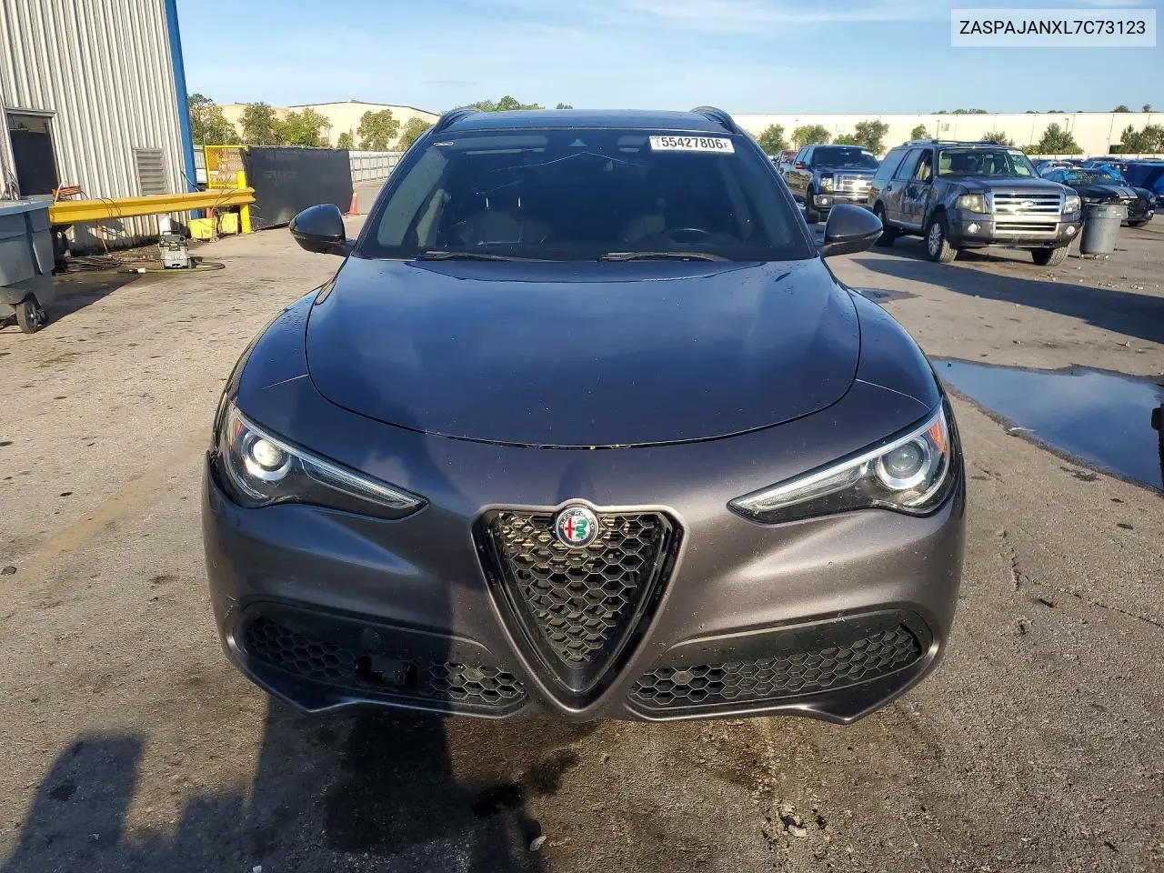 2020 Alfa Romeo Stelvio VIN: ZASPAJANXL7C73123 Lot: 55427806