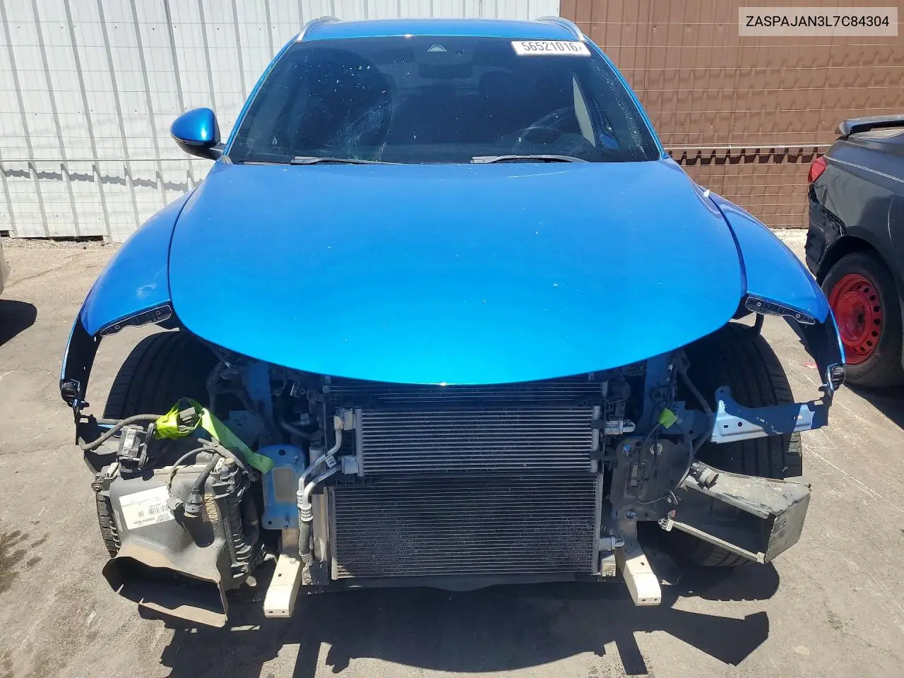 2020 Alfa Romeo Stelvio VIN: ZASPAJAN3L7C84304 Lot: 56521016