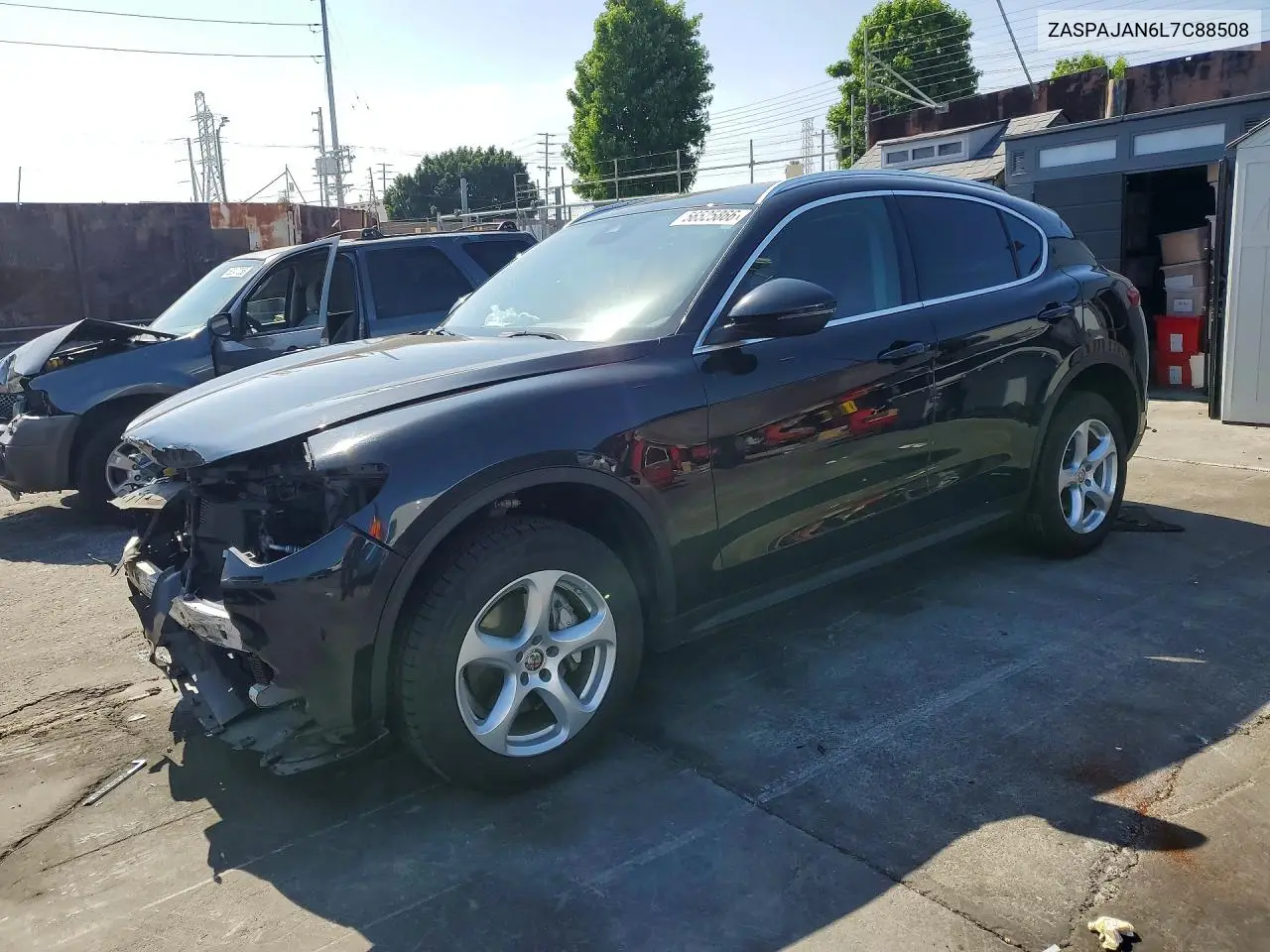 2020 Alfa Romeo Stelvio VIN: ZASPAJAN6L7C88508 Lot: 56525866