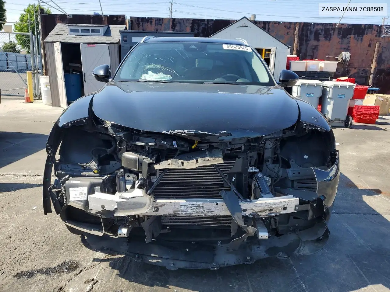 2020 Alfa Romeo Stelvio VIN: ZASPAJAN6L7C88508 Lot: 56525866