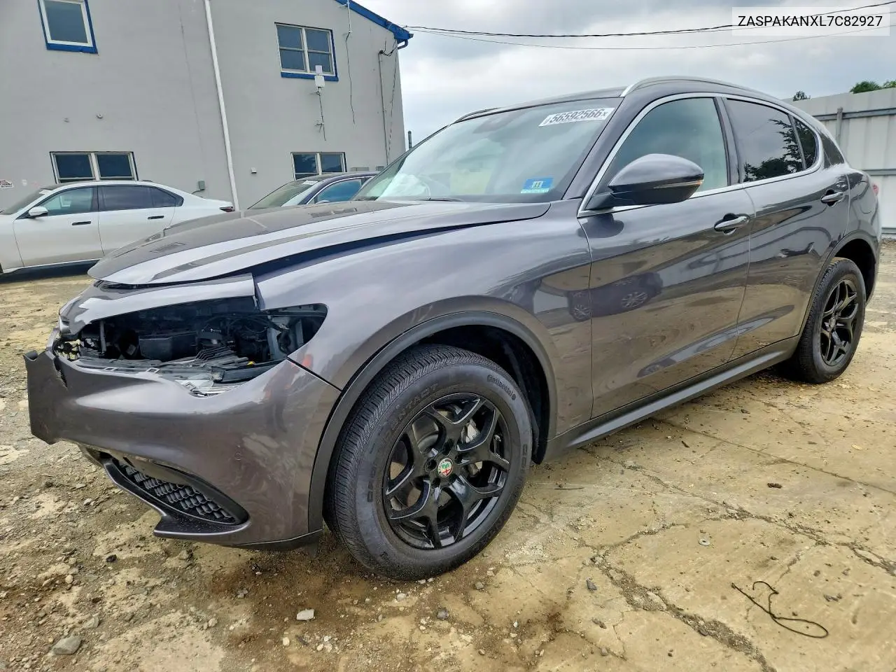 2020 Alfa Romeo Stelvio VIN: ZASPAKANXL7C82927 Lot: 56592566