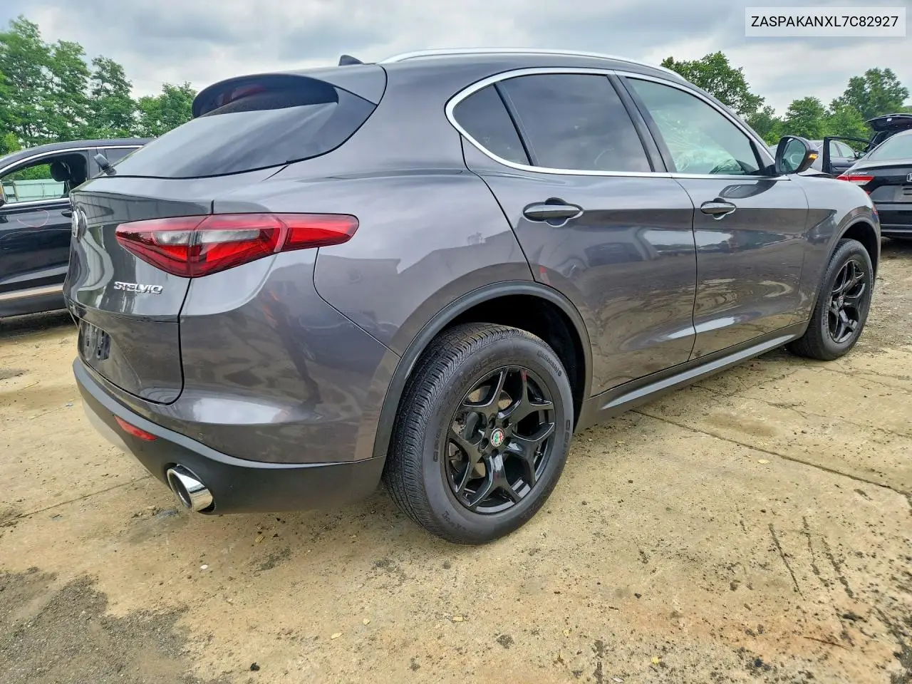 2020 Alfa Romeo Stelvio VIN: ZASPAKANXL7C82927 Lot: 56592566