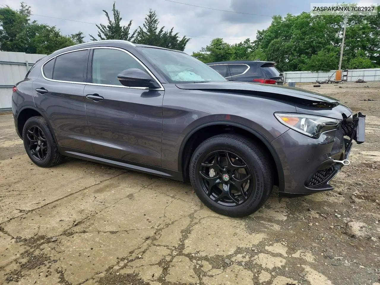 2020 Alfa Romeo Stelvio VIN: ZASPAKANXL7C82927 Lot: 56592566