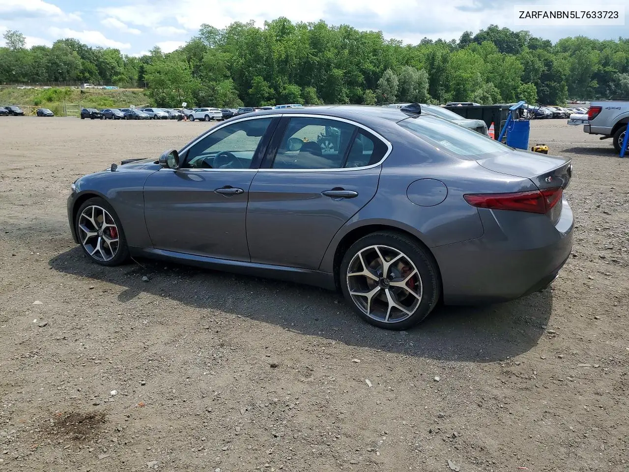 2020 Alfa Romeo Giulia Ti VIN: ZARFANBN5L7633723 Lot: 56791916