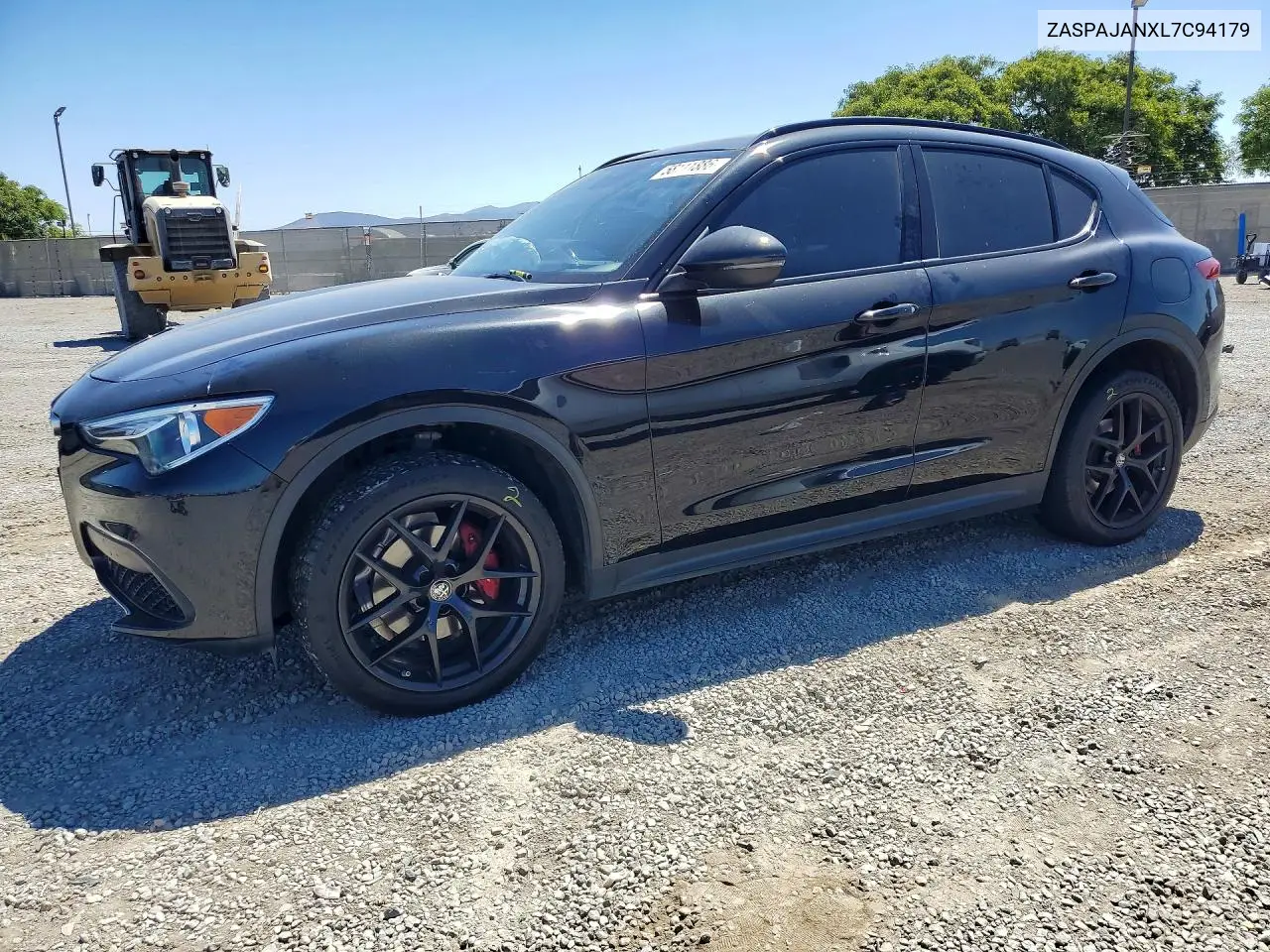 2020 Alfa Romeo Stelvio VIN: ZASPAJANXL7C94179 Lot: 58111886