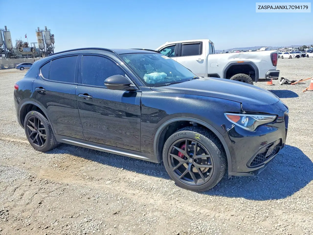 2020 Alfa Romeo Stelvio VIN: ZASPAJANXL7C94179 Lot: 58111886