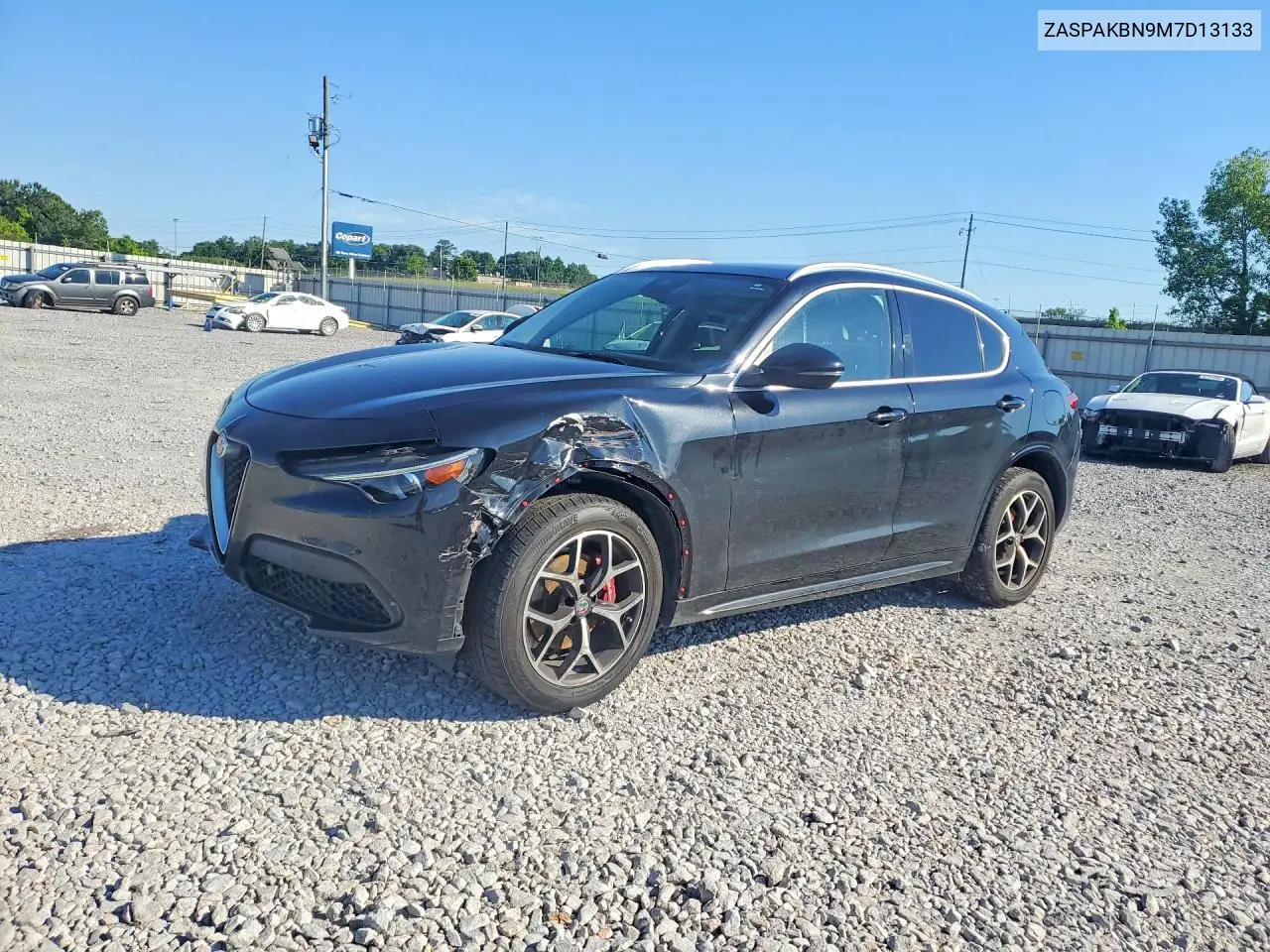 2021 Alfa Romeo Stelvio Ti/Ti Lusso/Ti Sport/Ti Sport VIN: ZASPAKBN9M7D13133 Lot: 53924996