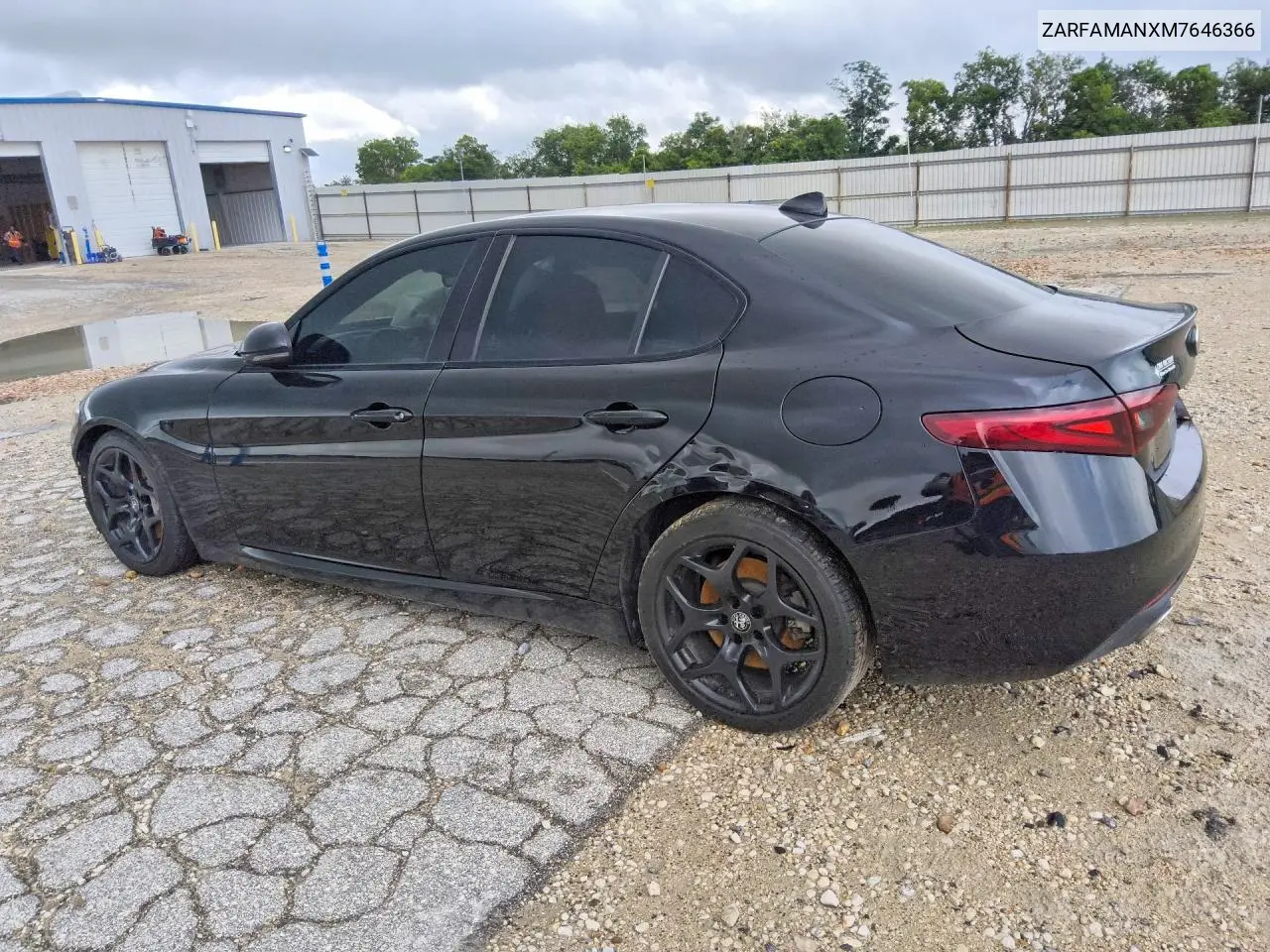 2021 Alfa Romeo Giulia Sport VIN: ZARFAMANXM7646366 Lot: 55947256