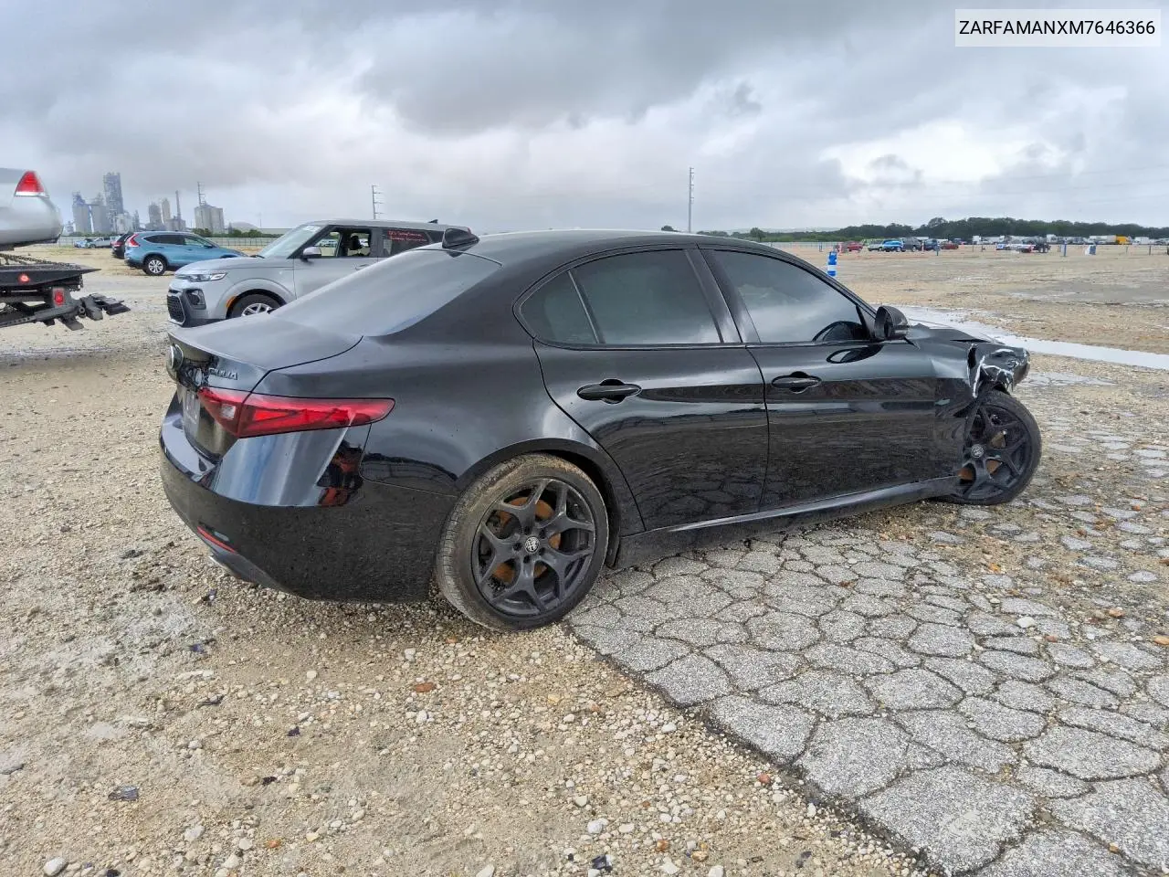 2021 Alfa Romeo Giulia Sport VIN: ZARFAMANXM7646366 Lot: 55947256