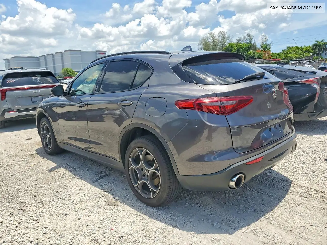 2021 Alfa Romeo Stelvio Sport VIN: ZASPAJAN9M7D11992 Lot: 57457236