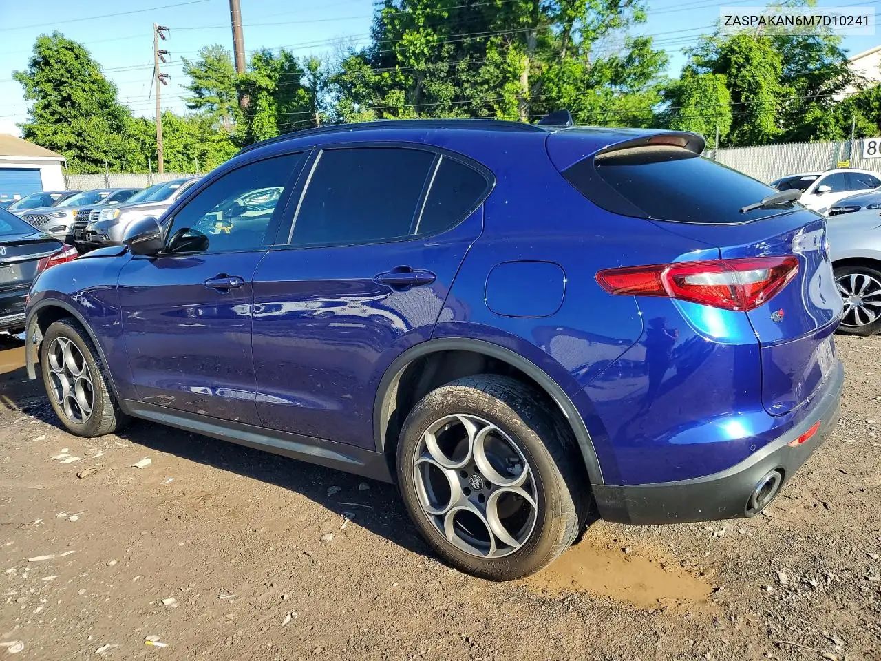 2021 Alfa Romeo Stelvio Sport VIN: ZASPAKAN6M7D10241 Lot: 58741546