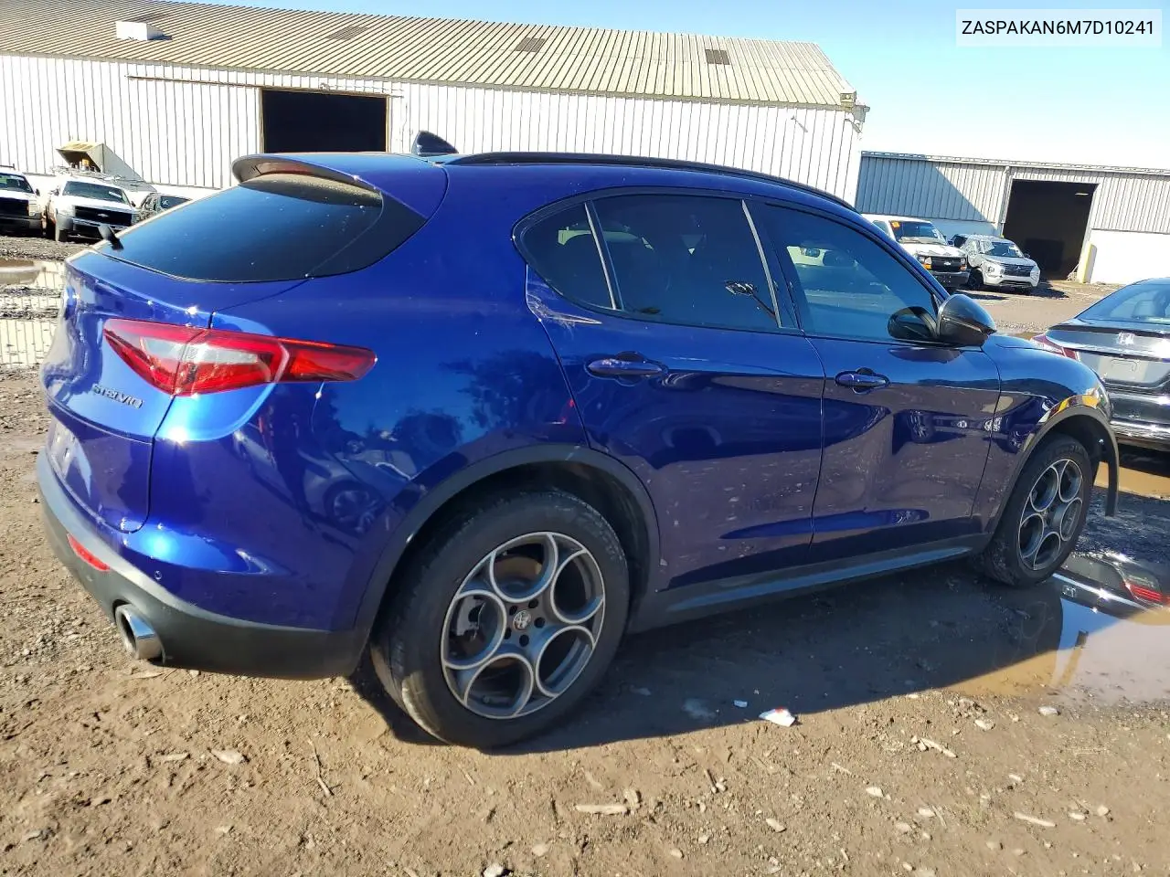 2021 Alfa Romeo Stelvio Sport VIN: ZASPAKAN6M7D10241 Lot: 58741546