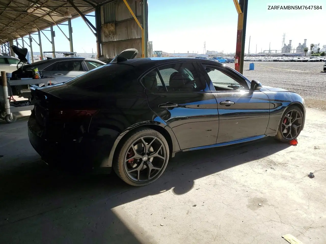 2021 Alfa Romeo Giulia Ti VIN: ZARFAMBN5M7647584 Lot: 59829506