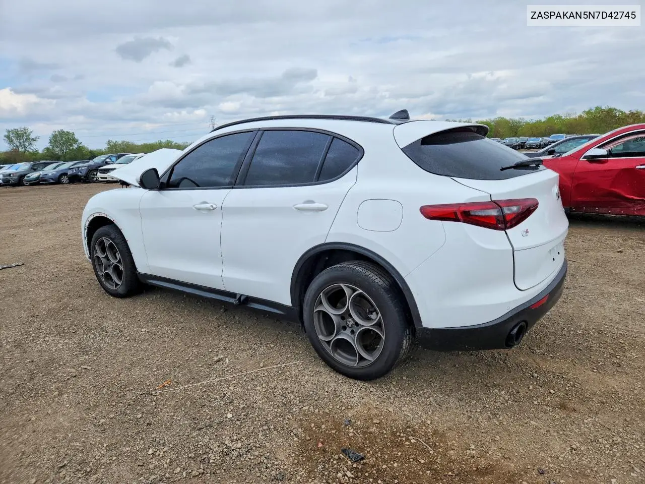 2022 Alfa Romeo Stelvio VIN: ZASPAKAN5N7D42745 Lot: 52444066
