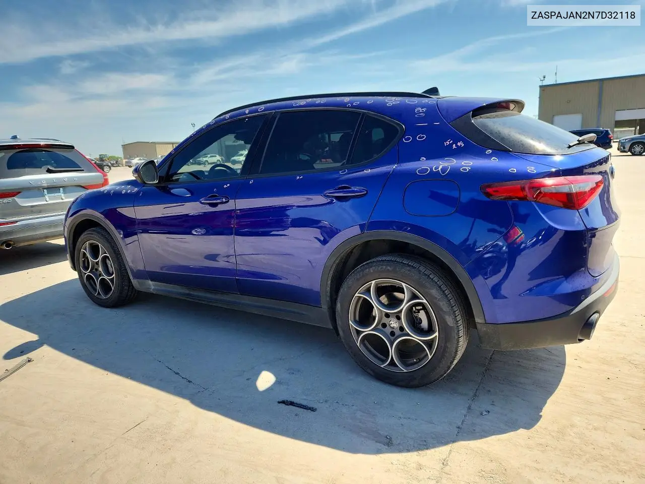 2022 Alfa Romeo Stelvio VIN: ZASPAJAN2N7D32118 Lot: 53390946