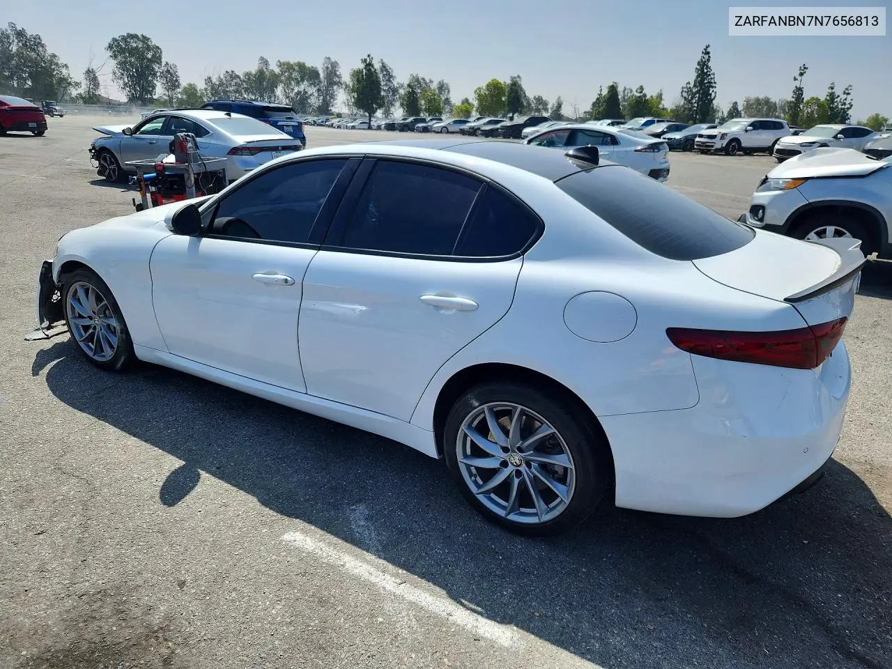2022 Alfa Romeo Giulia Super VIN: ZARFANBN7N7656813 Lot: 53769006