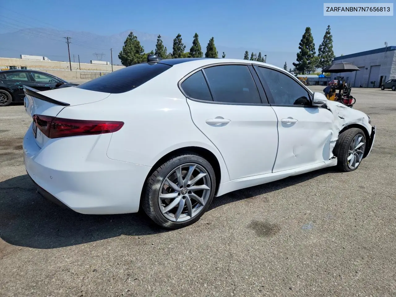2022 Alfa Romeo Giulia Super VIN: ZARFANBN7N7656813 Lot: 53769006