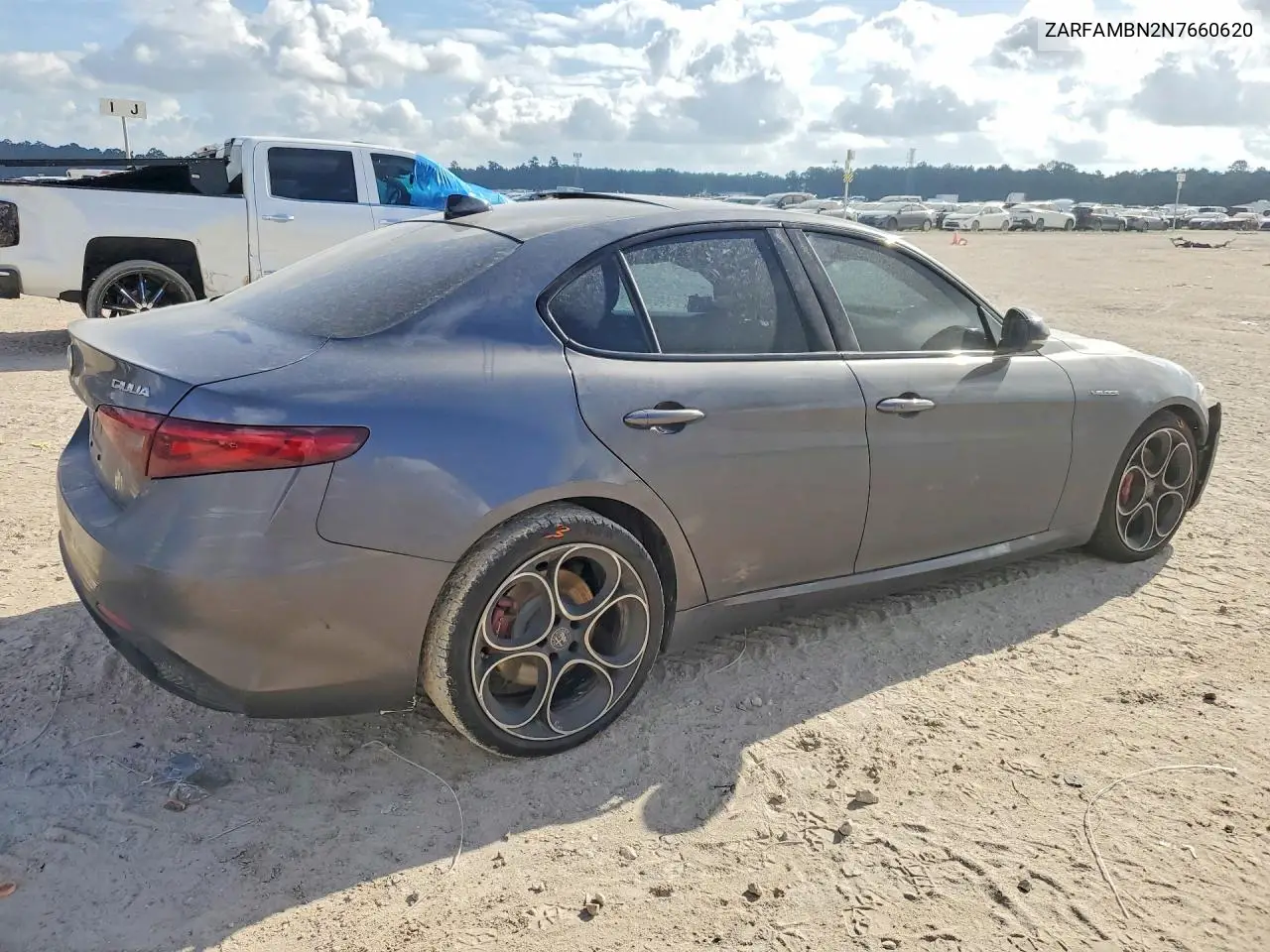 2022 Alfa Romeo Giulia Super VIN: ZARFAMBN2N7660620 Lot: 56817066