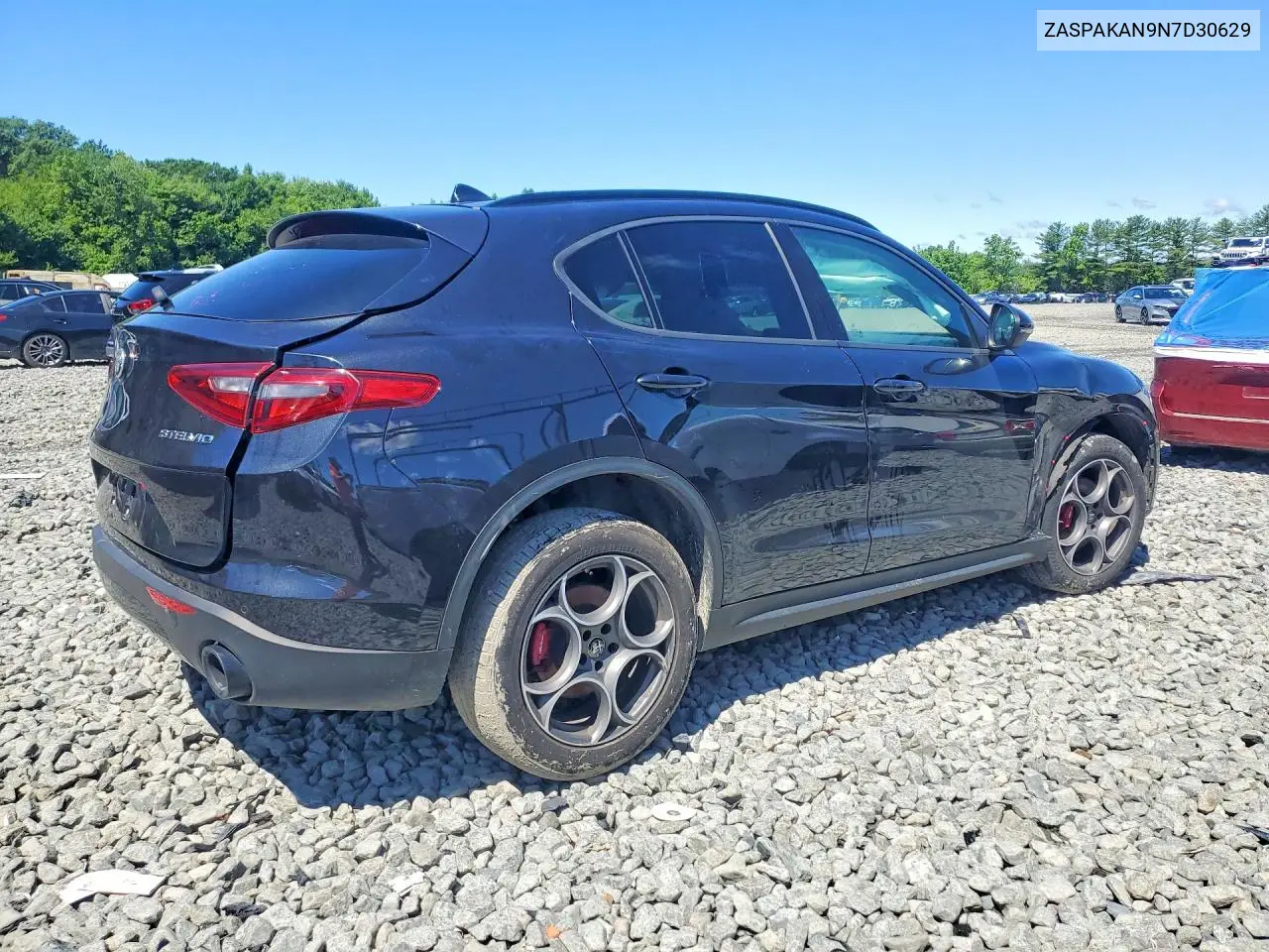 2022 Alfa Romeo Stelvio VIN: ZASPAKAN9N7D30629 Lot: 56996306