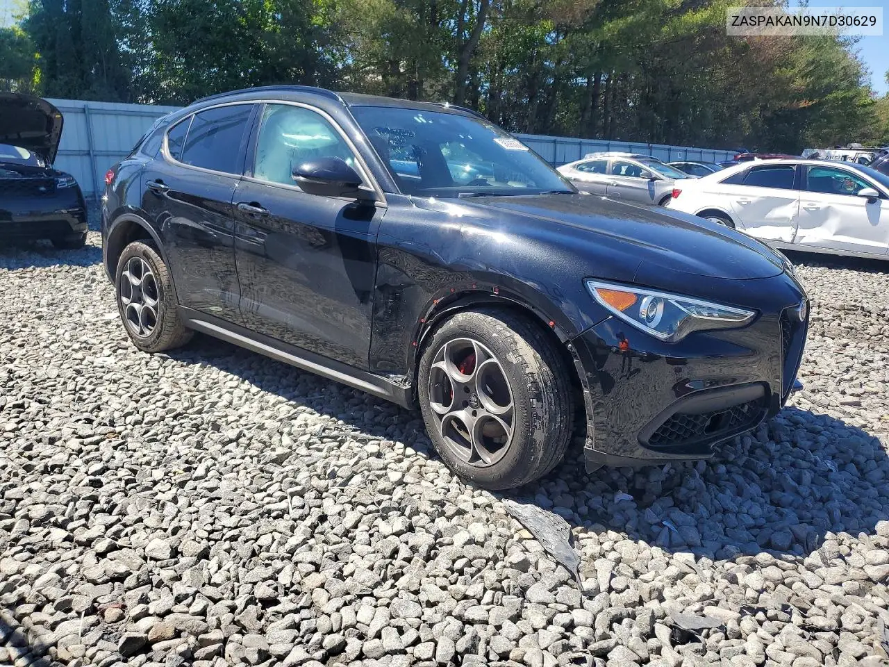 2022 Alfa Romeo Stelvio VIN: ZASPAKAN9N7D30629 Lot: 56996306