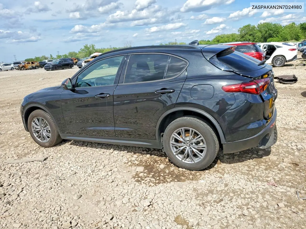 2022 Alfa Romeo Stelvio VIN: ZASPAKAN2N7D24980 Lot: 57616556