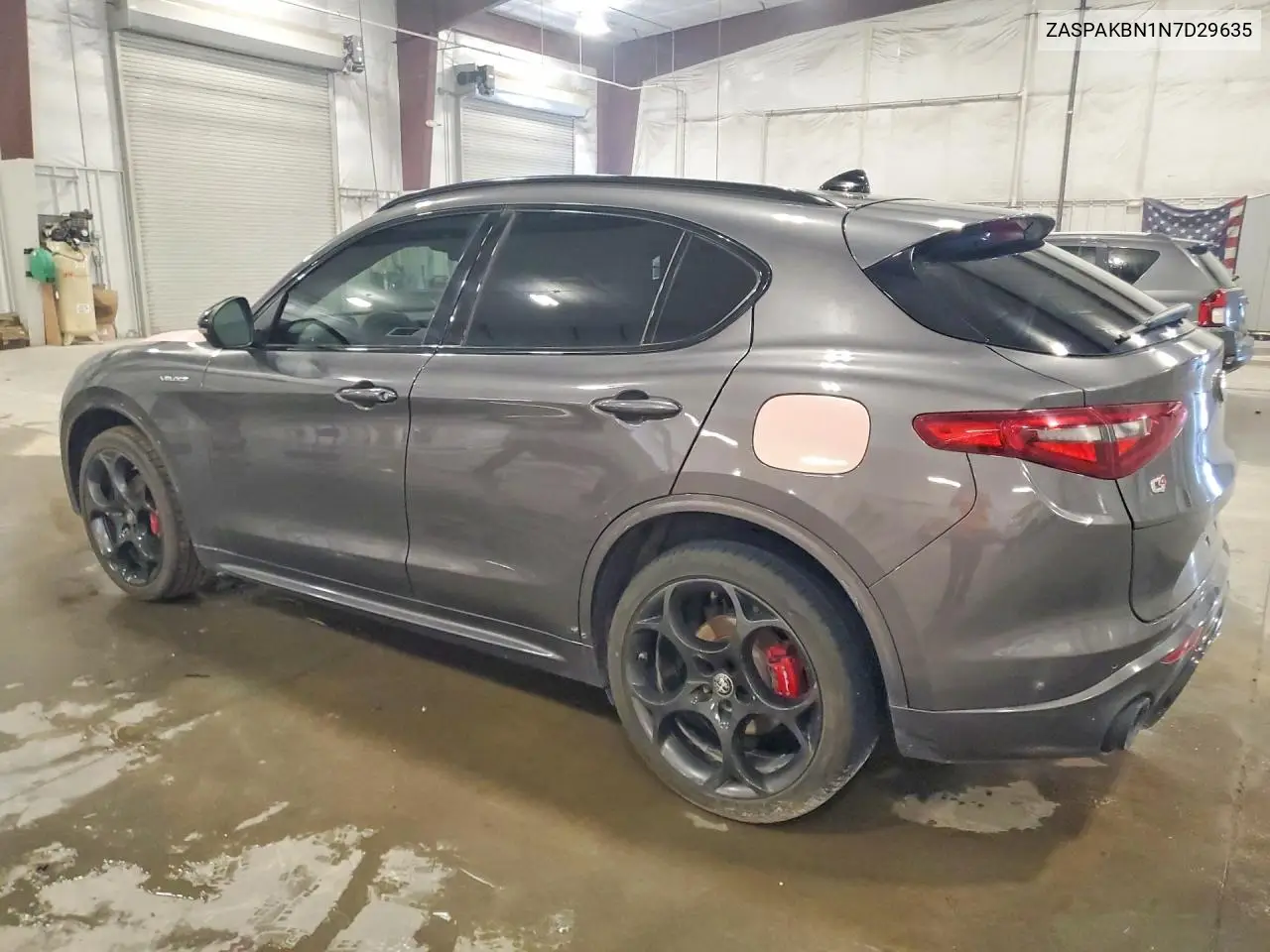 2022 Alfa Romeo Stelvio Ti VIN: ZASPAKBN1N7D29635 Lot: 57686316