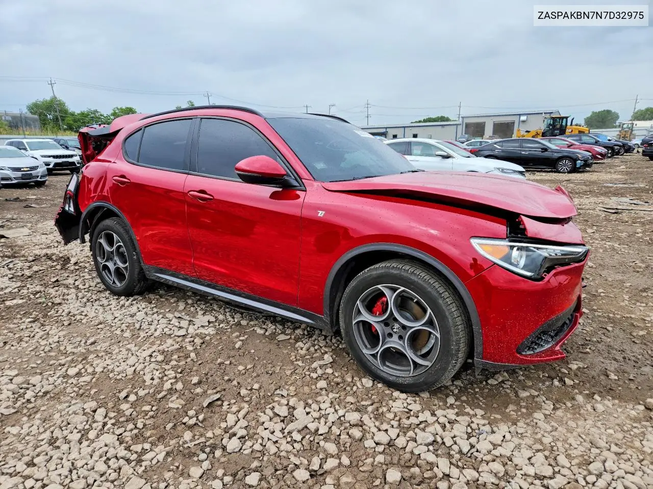 2022 Alfa Romeo Stelvio Ti VIN: ZASPAKBN7N7D32975 Lot: 58651306