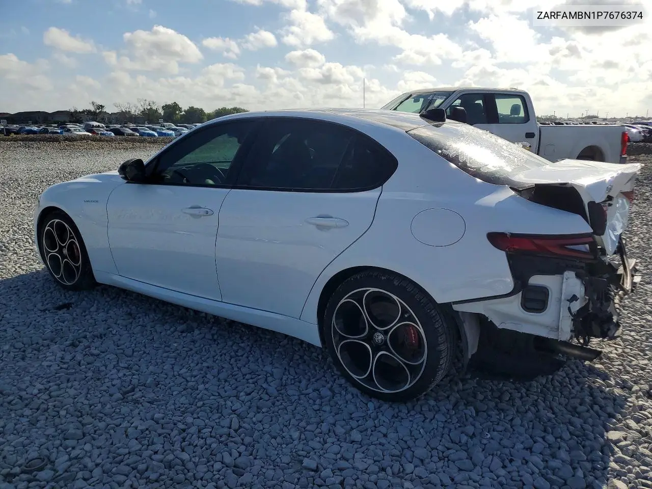2023 Alfa Romeo Giulia Ti VIN: ZARFAMBN1P7676374 Lot: 50526526