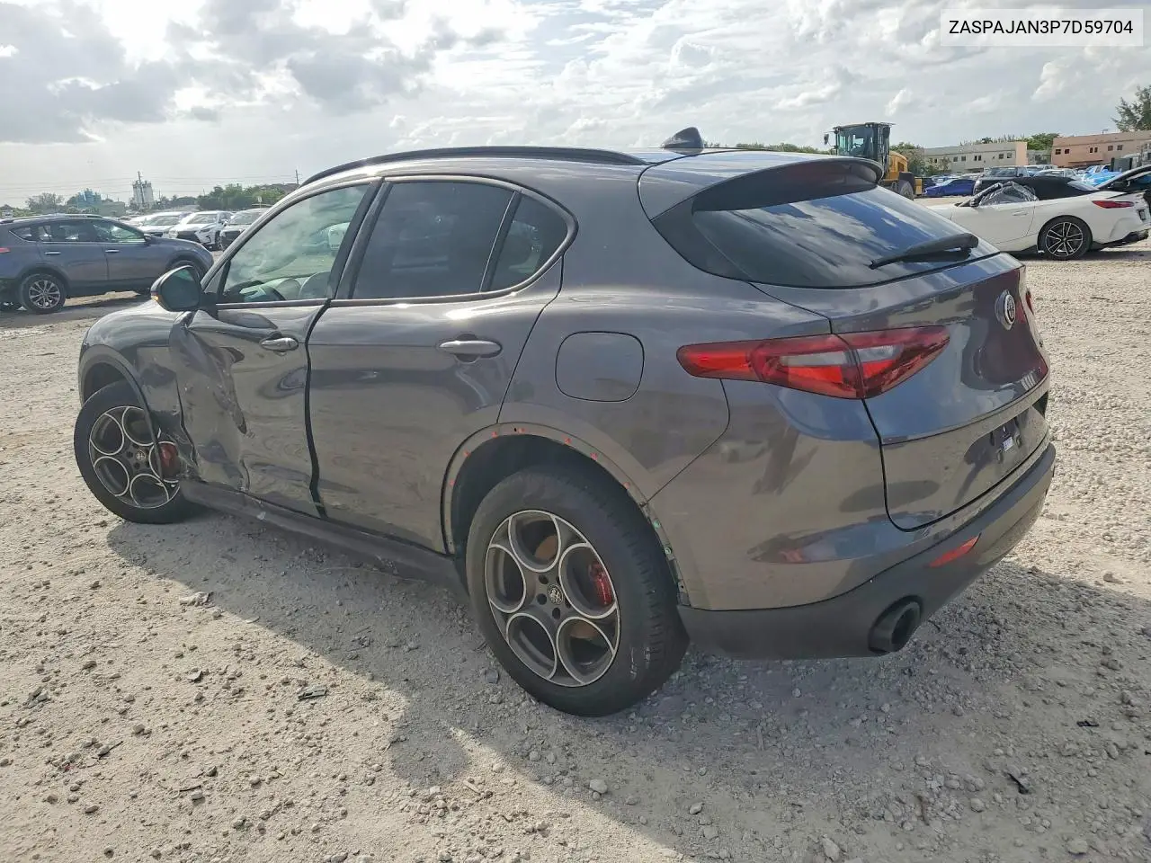 2023 Alfa Romeo Stelvio Sprint VIN: ZASPAJAN3P7D59704 Lot: 55387846