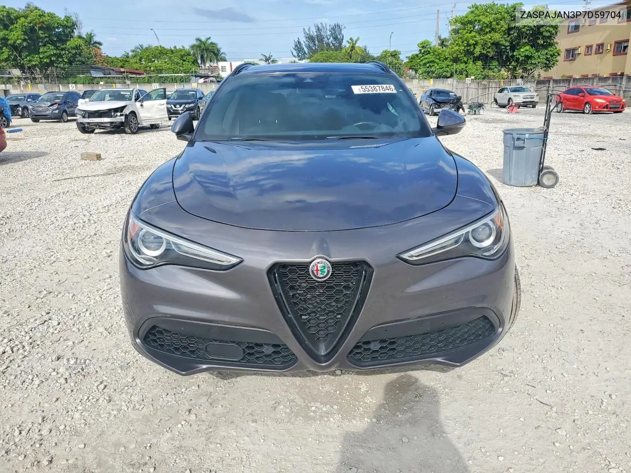 2023 Alfa Romeo Stelvio Sprint VIN: ZASPAJAN3P7D59704 Lot: 55387846
