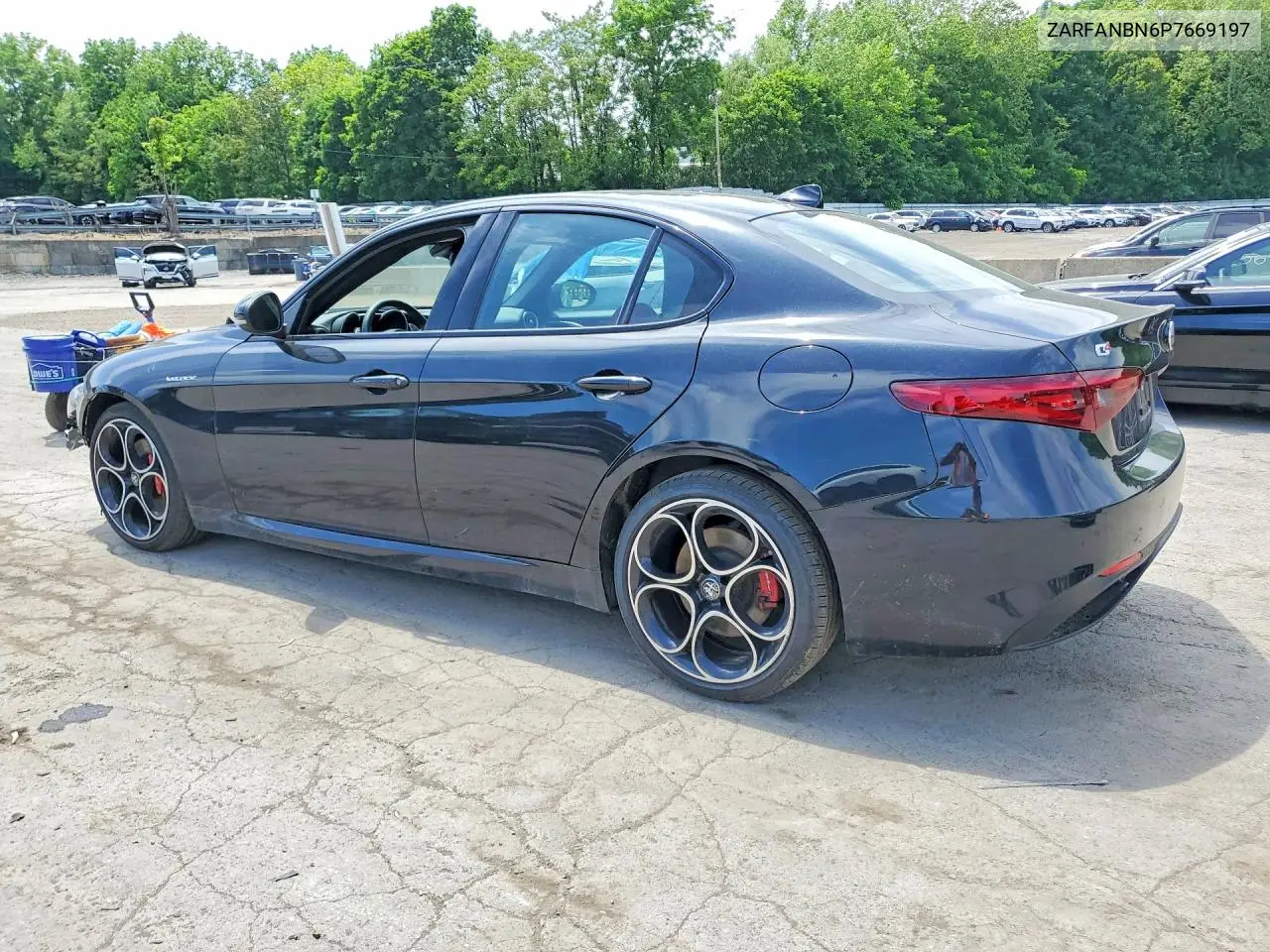2023 Alfa Romeo Giulia Ti VIN: ZARFANBN6P7669197 Lot: 56337556